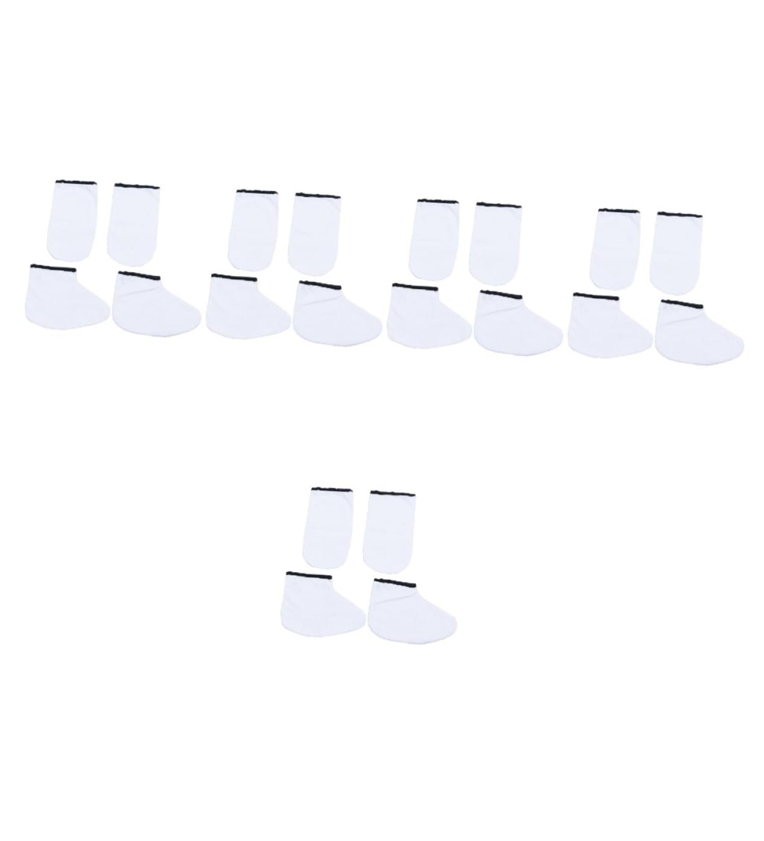 Beavorty 10 Pairs Insulated Gloves Paraffin Wax Bath Gloves Booties Soft Paraffin Bath Cloth Gloves Hand Foot Spa Cover Paraffin Wax Mitts Thin Section Take a Bath Spa Set Care - Buy Online on GoSupps.com