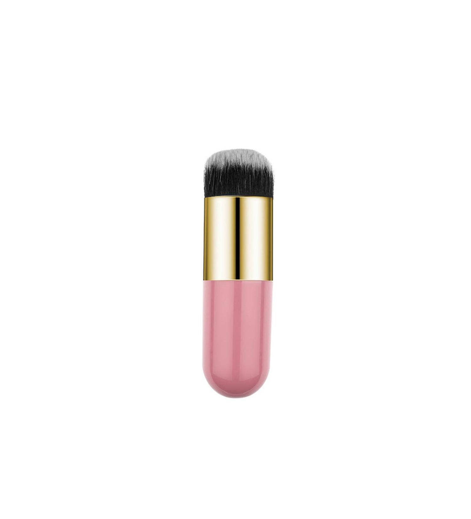 Foundation Brush Blush Brush High-Gloss Brush and Loose Brush (Pink) - Buy Online on GoSupps.com