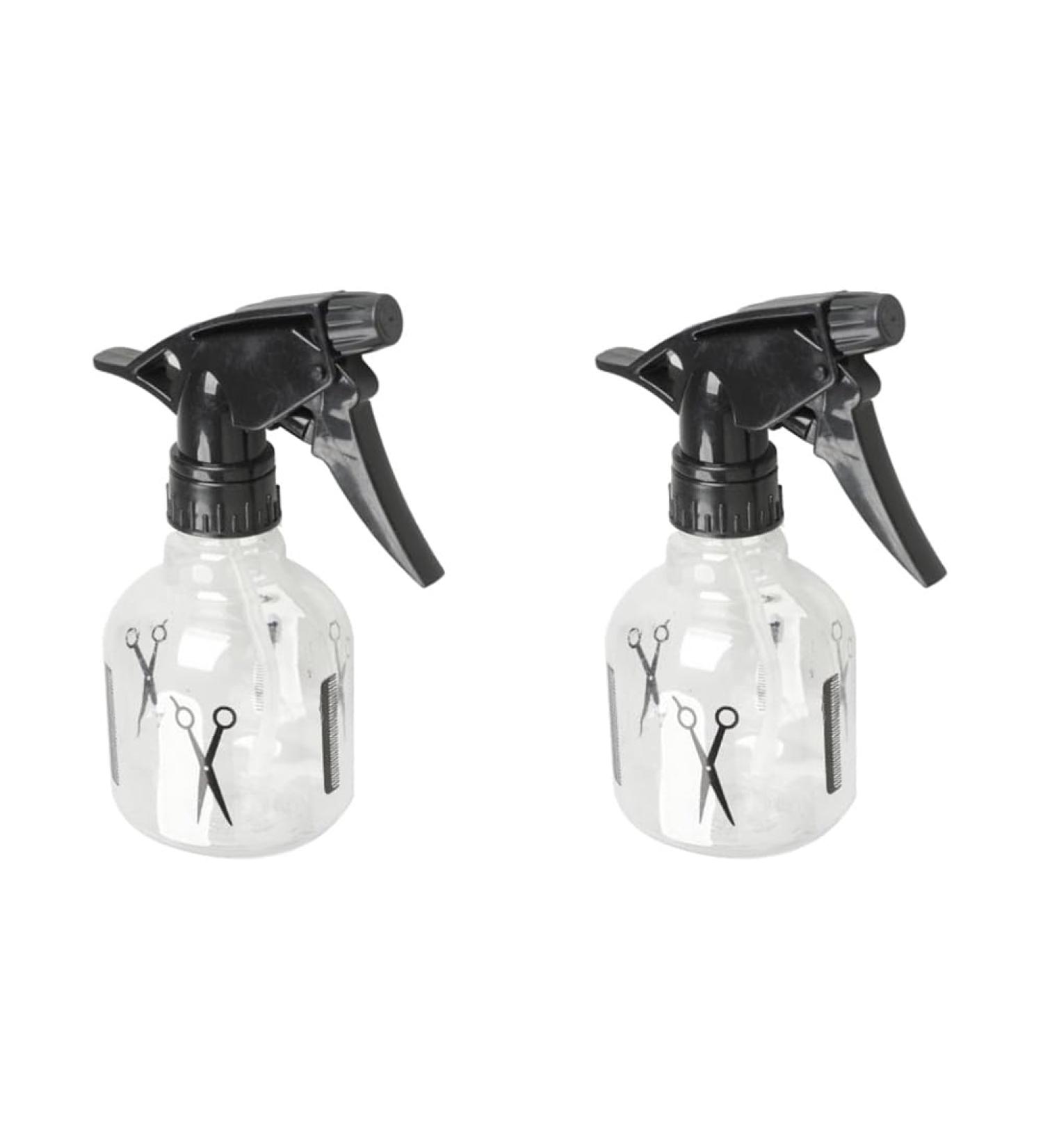 Bimhayuu 250ml Small Transparent Spray Bottle - Perfect for Hair Plants & Flowers (2 Pack) - Refillable Atomizer for Water & Hair Care - Buy Online on GoSupps.com