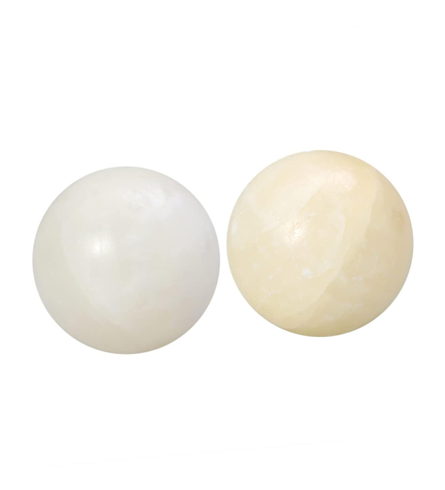 Buy HOMSFOU 2 STK Marble Stress Balls - Hand Function Massage Roller Balls for Relaxation & Wellness - Perfect Gift for All Ages - Buy Online on GoSupps.com