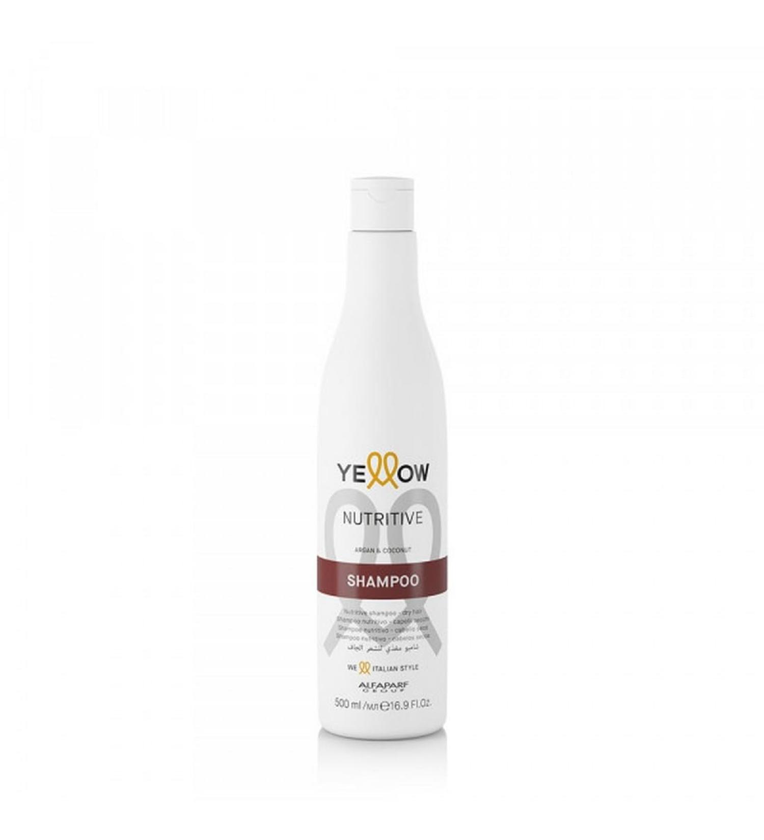 Alfaparf Milano Yellow Nutritive Shampoo Argan & Kokosnoot 500ml Alfaparf Group