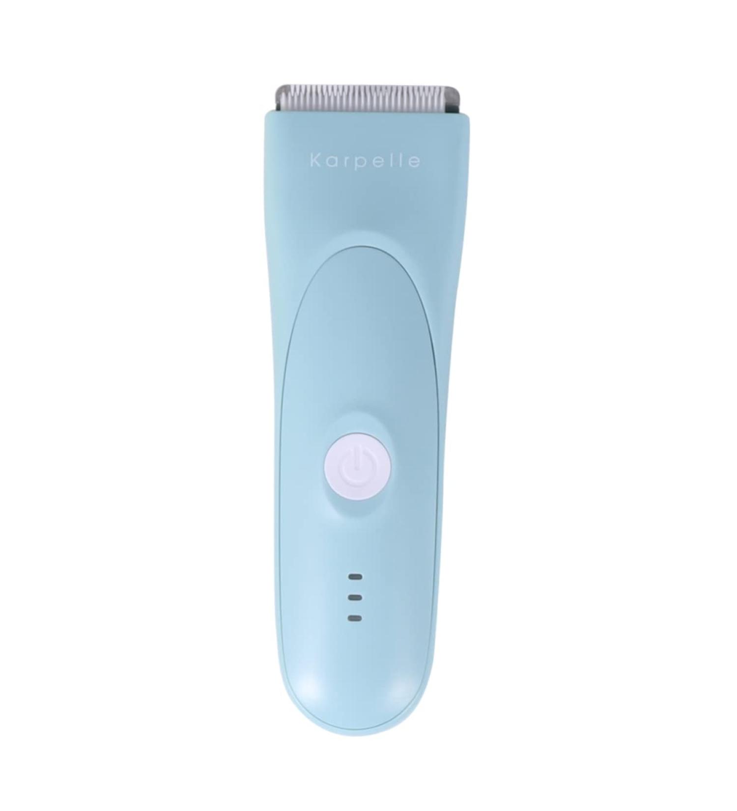 DOITOOL Silent Hair Clippers for Kids - Blue Gift Set for Newborns - Electric Baby Hair Cutter with Barber Accessories - Buy Online on GoSupps.com