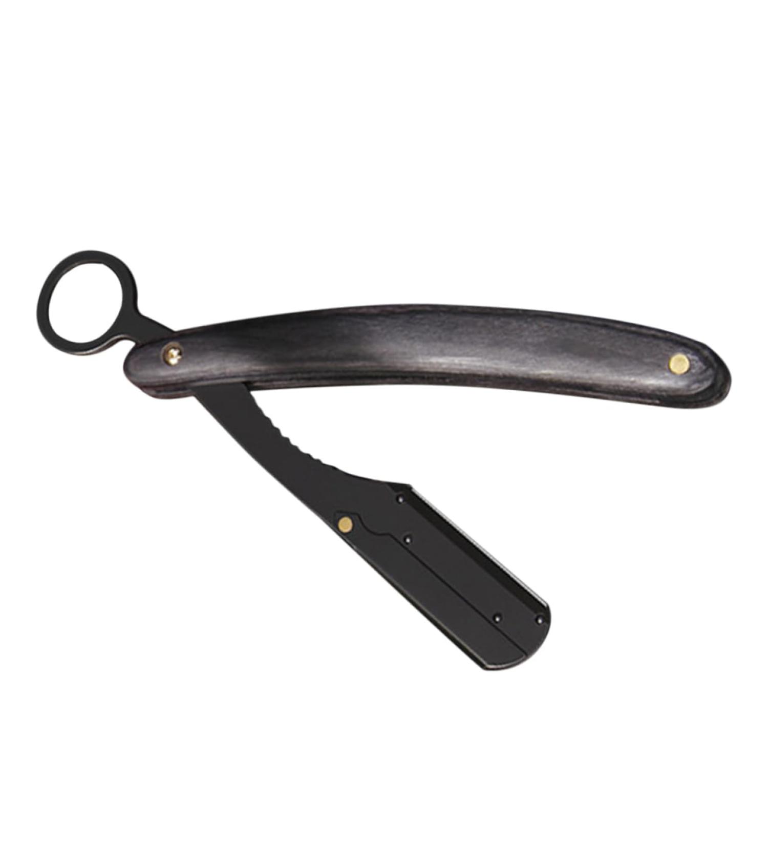 Beaupretty Manual Bart Razor - Professional Hairdresser Tool for Men | Stainless Steel Barber Razor for Salon Use - Buy Online on GoSupps.com