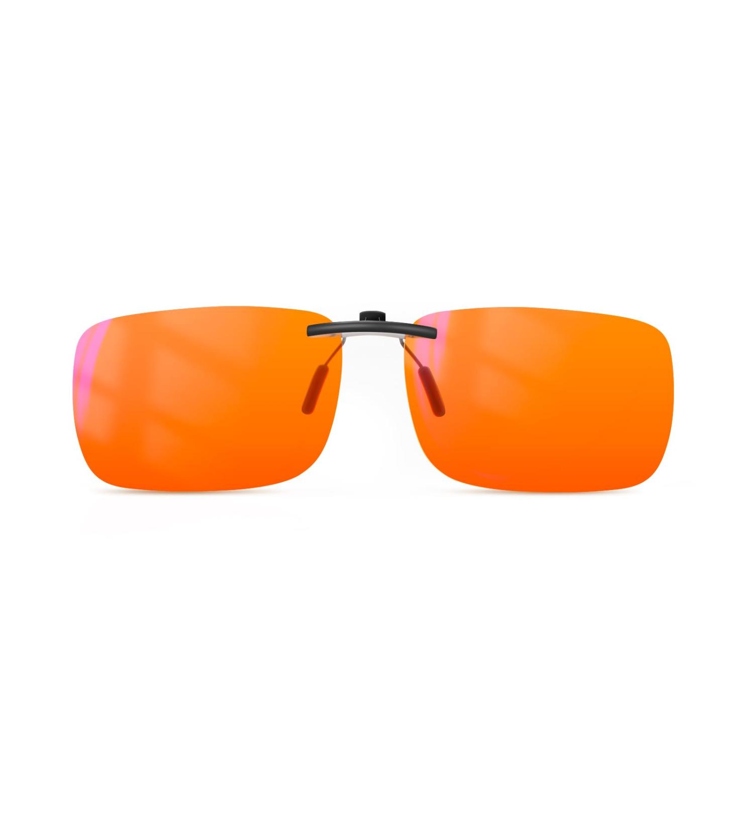 Goiteia Blue Light Filter Clip-On Gaming Glasses - 380-500NM Improve Sleep Foldable AR-99% Orange | E-Sport Accessories for Gamers - Buy Online on GoSupps.com