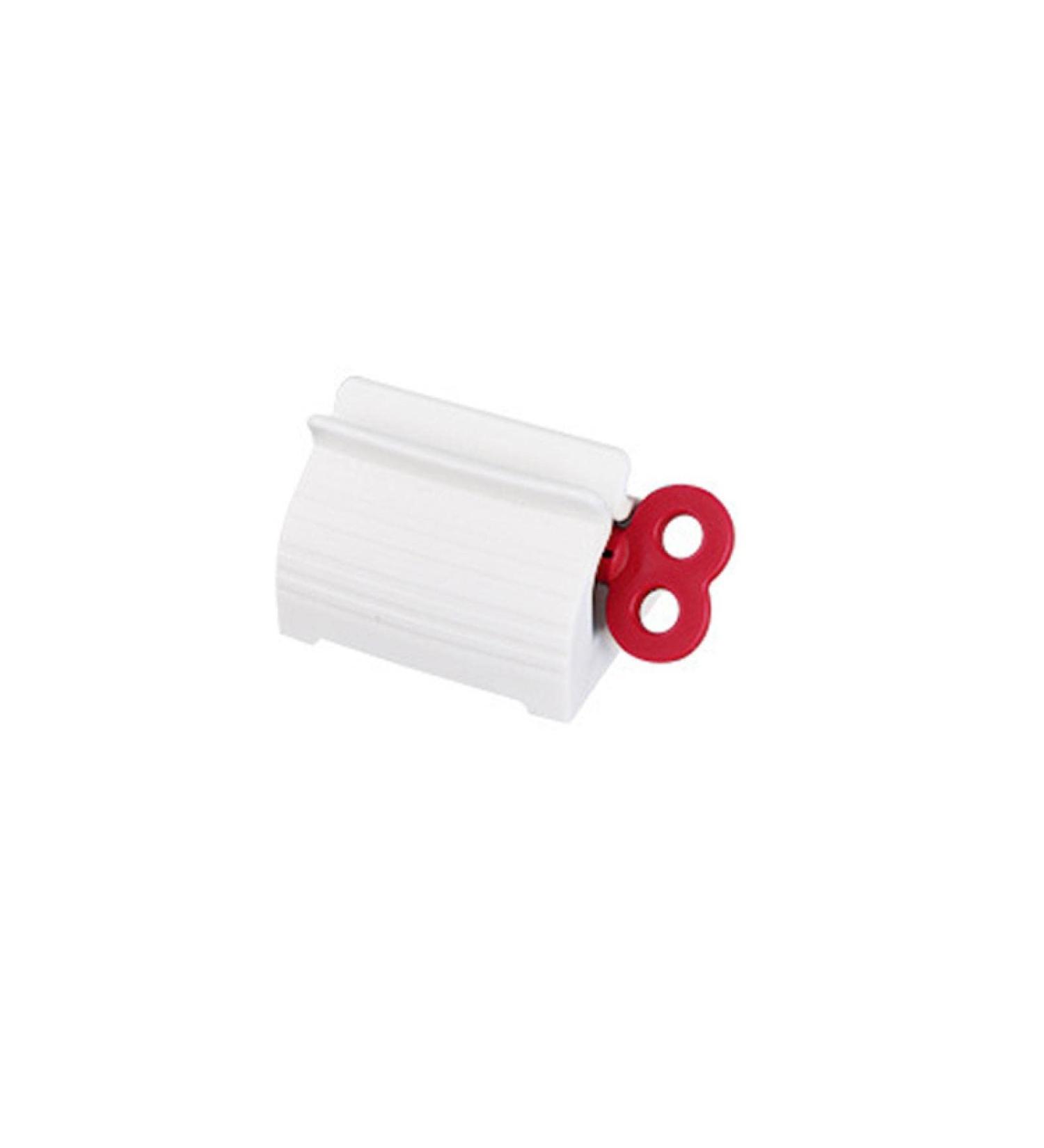 Squeezer Clip Holder Roll Toothpaste Holder Lazy Face Washer Automatic Toothpaste Squeezer Multi-Color Options Size (2.9 * 1.4 * 1.6) inches Red - Buy Online on GoSupps.com