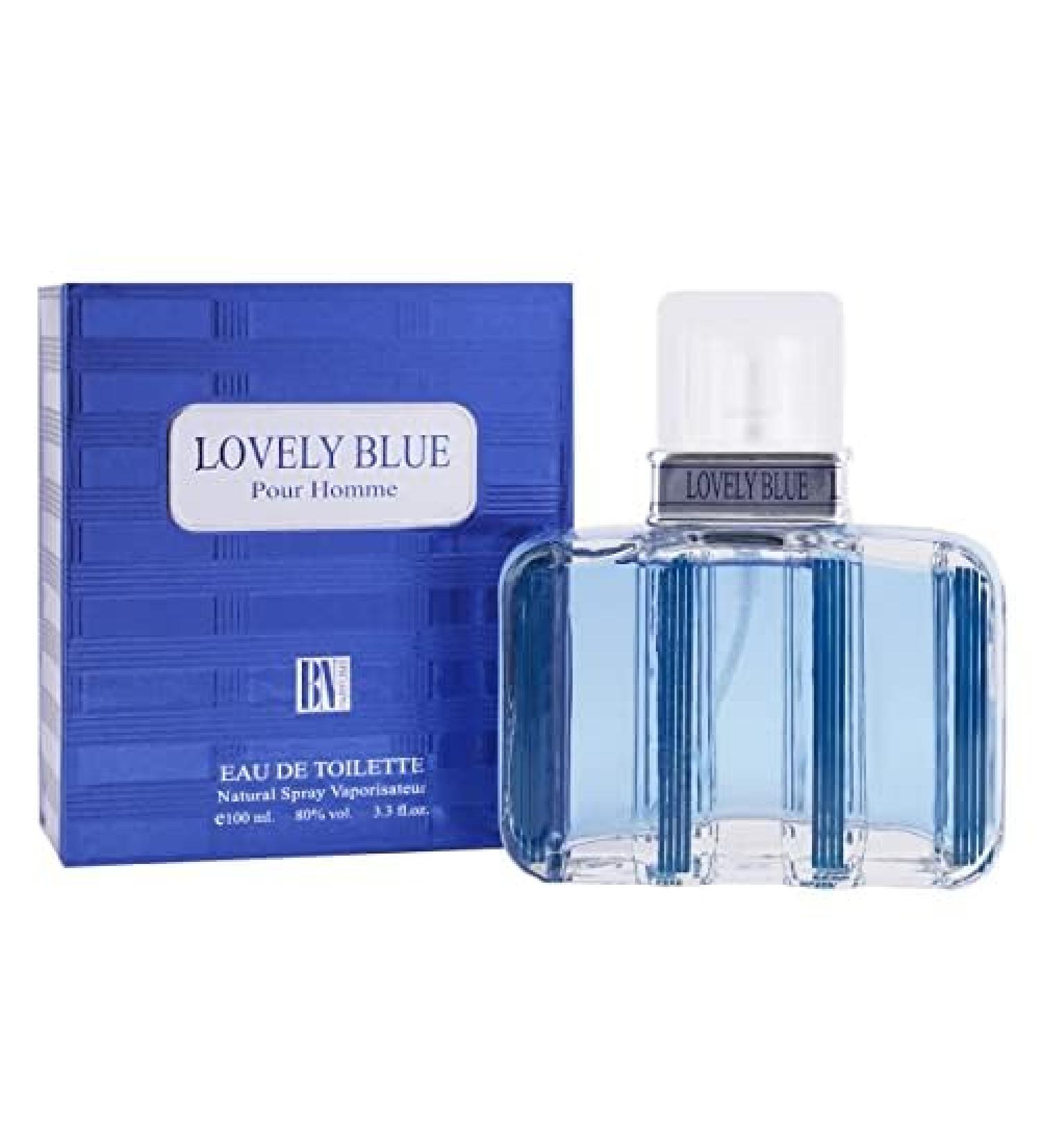 prime craft Lovely Blue Premium Scent Floral Spicy & Woody Soothing Fragrance Long Lasting Perfume Spray For Men 100ml - Buy Online on GoSupps.com