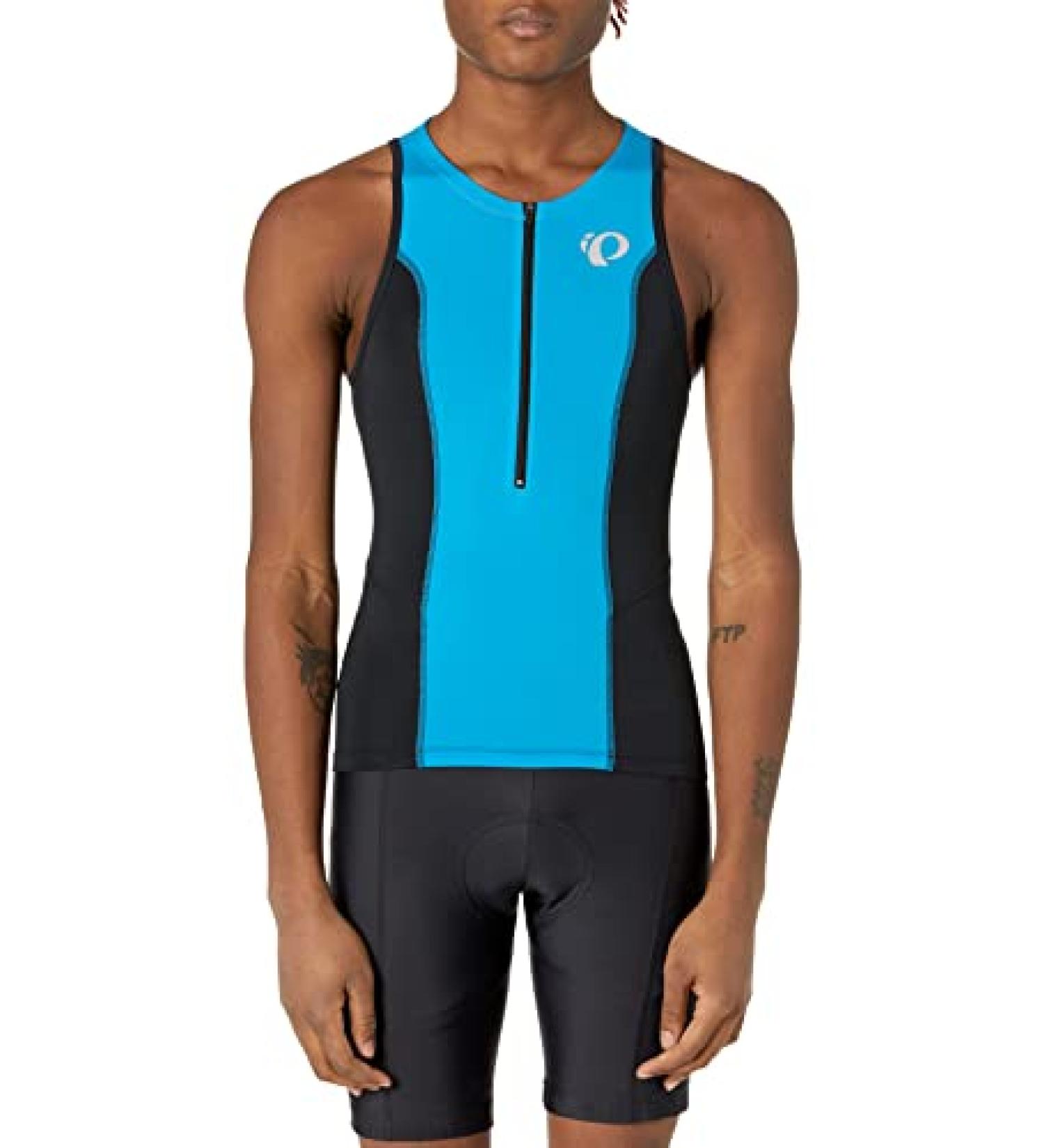 Pearl Izumi Select Pursuit Tri Singlet, Atomic Blue/Black, Medium