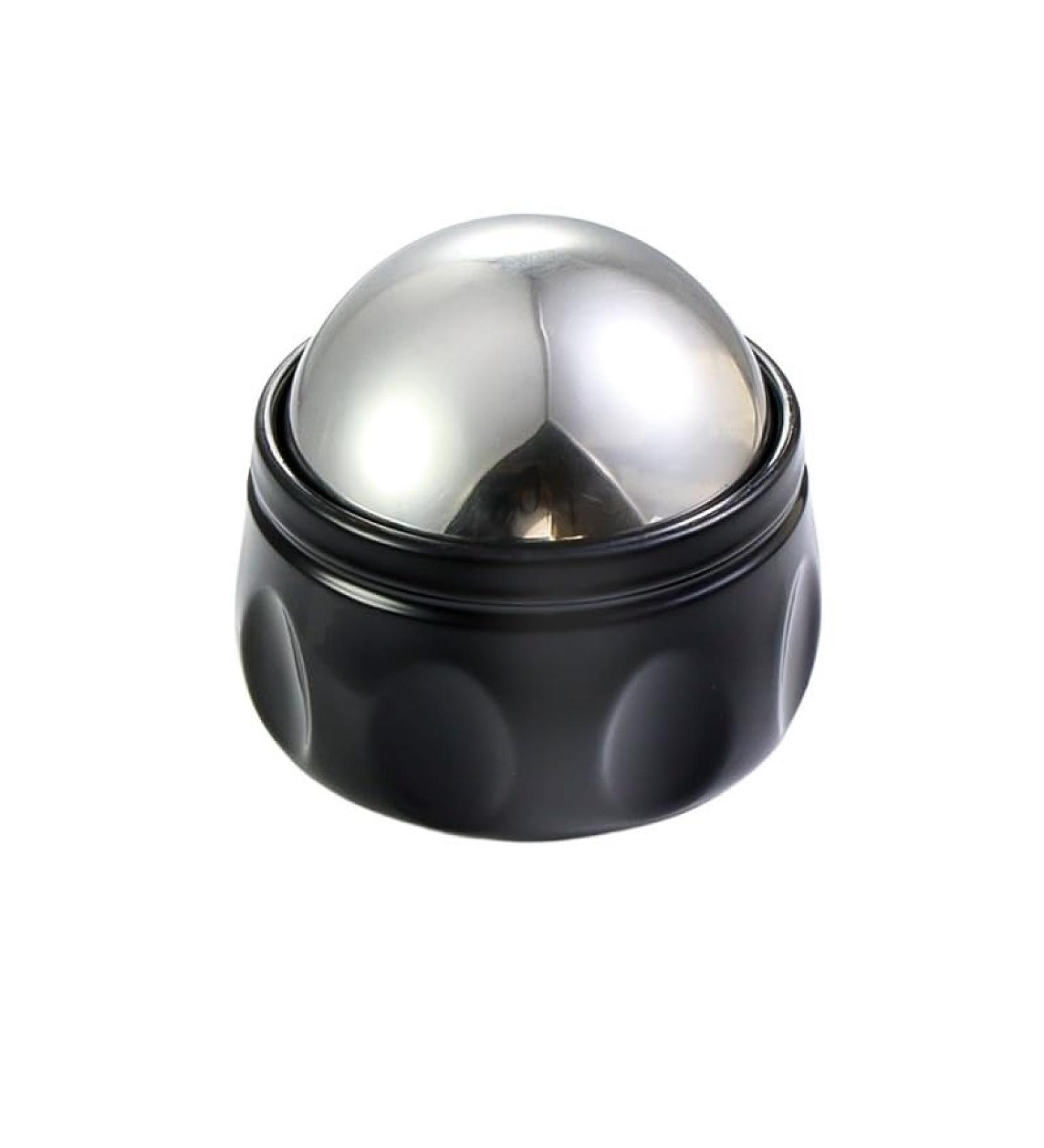 Beauty Face Ice Balls - Stainless Steel 54mm Massage Balls for Relaxation Fitness & Tui Na Yoga - Meridian Ice Wave Balls (Black) - Buy Online on GoSupps.com