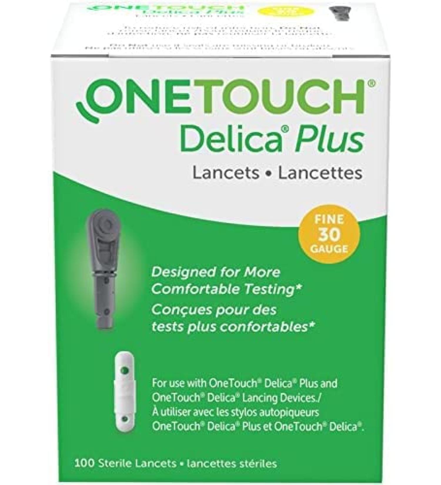 One Touch Delica 30 Gauge Lancets 100 Count Thank you to all the patrons We hope that he has gained the trust from you again the next time the service