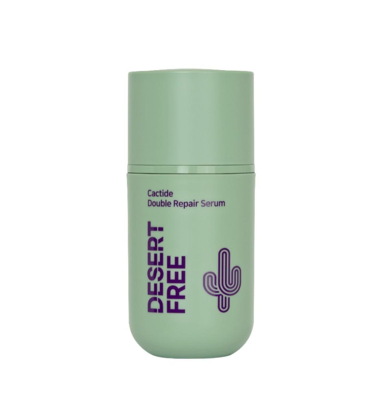 DesertFree Double Action Serum for Skin Barrier Support and Moisturizing - Natural Ingredients Fragrance Free Suitable for Sensitive Skin - 50ml 1.7 Fl Oz (Pack of 1) - Buy Online on GoSupps.com