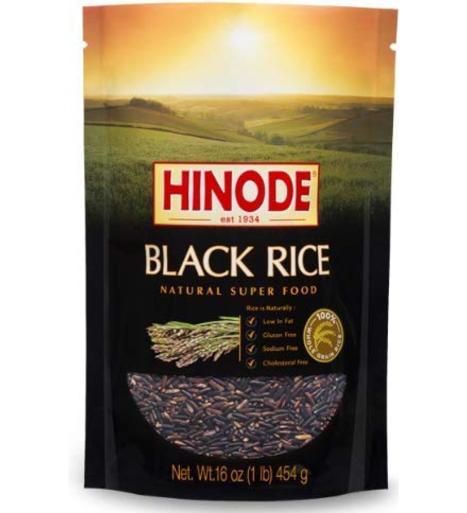 Hinode Black Rice, Whole Grain, 16 oz