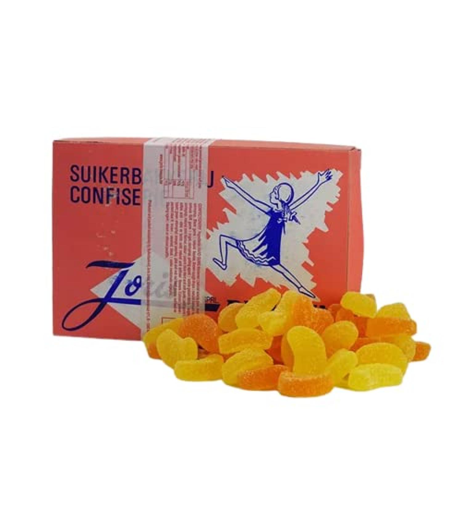 Joris Orange & Lemon Segments Soft Jellies Belgian Sweets Candy Gift Box 1kg