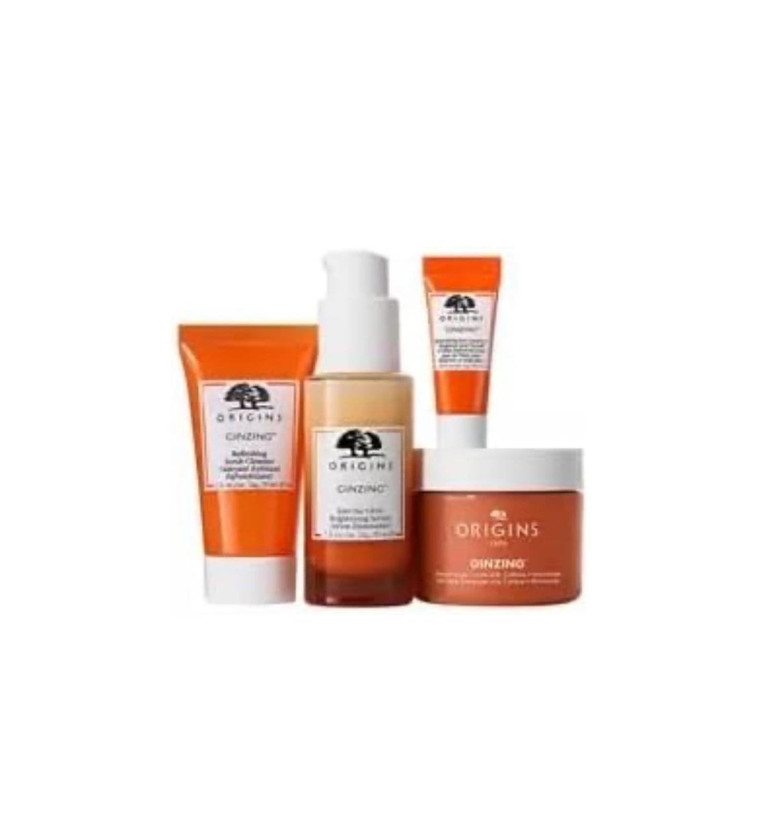 Origins Plenty of Glow Ginzing Essentials Set - Boost Glow & Retexturize | International Shipping Available - Buy Online on GoSupps.com