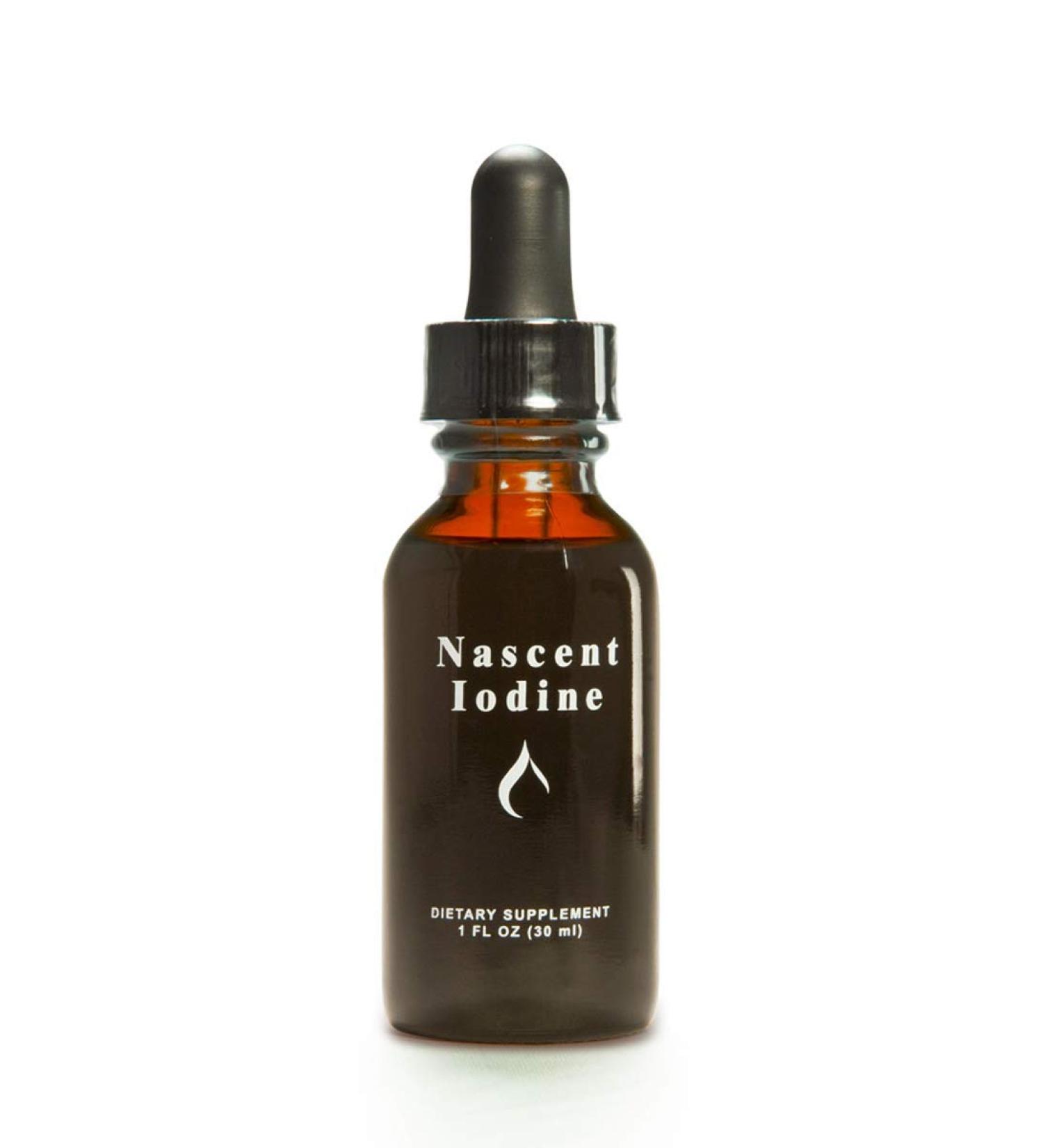 Enviromedica Nascent Iodine High Potency Liquid Drops for Support and Detoxification of the Thyroid (1ounce)