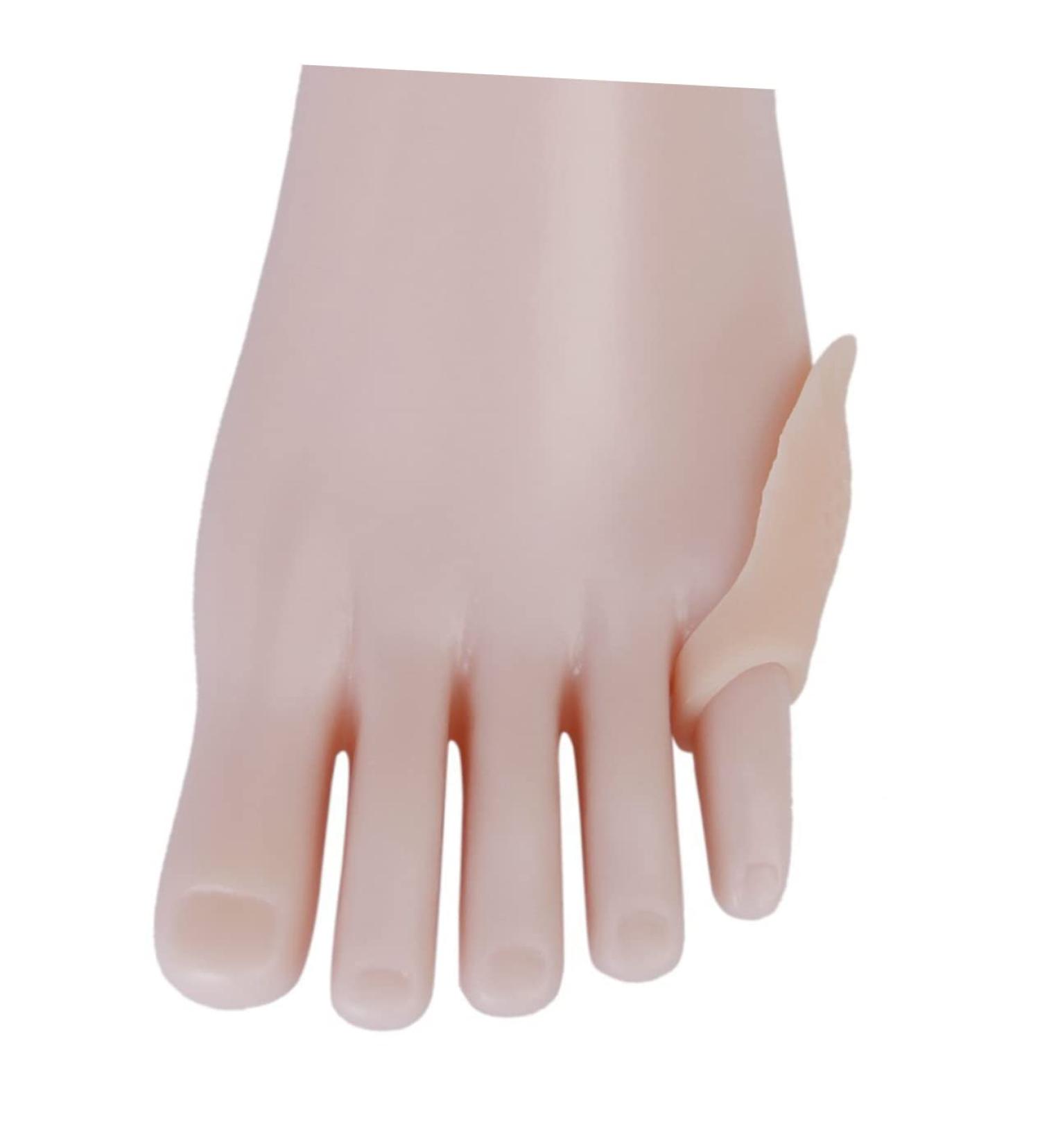 Pair of Healifty Gel Little Toe Protectors for Bunion - Foot Care Separator and Straightener - Protective Case Included - Buy Online on GoSupps.com