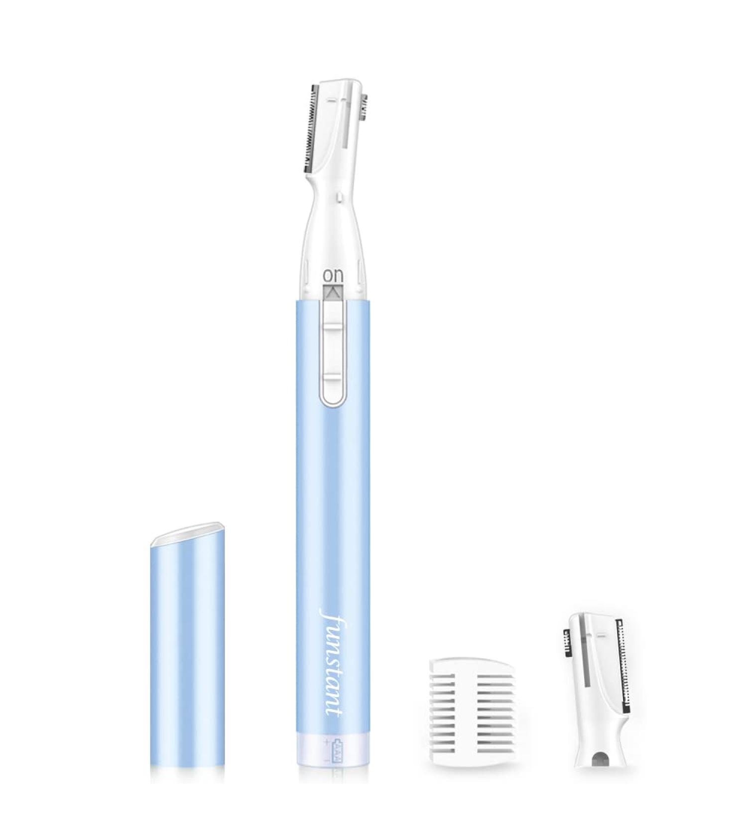 Eyebrow Trimmer - Precision Electric Razor for Women | Painless Facial Hair Remover | Battery-Operated & No Pulling Sensation - Buy Online on GoSupps.com