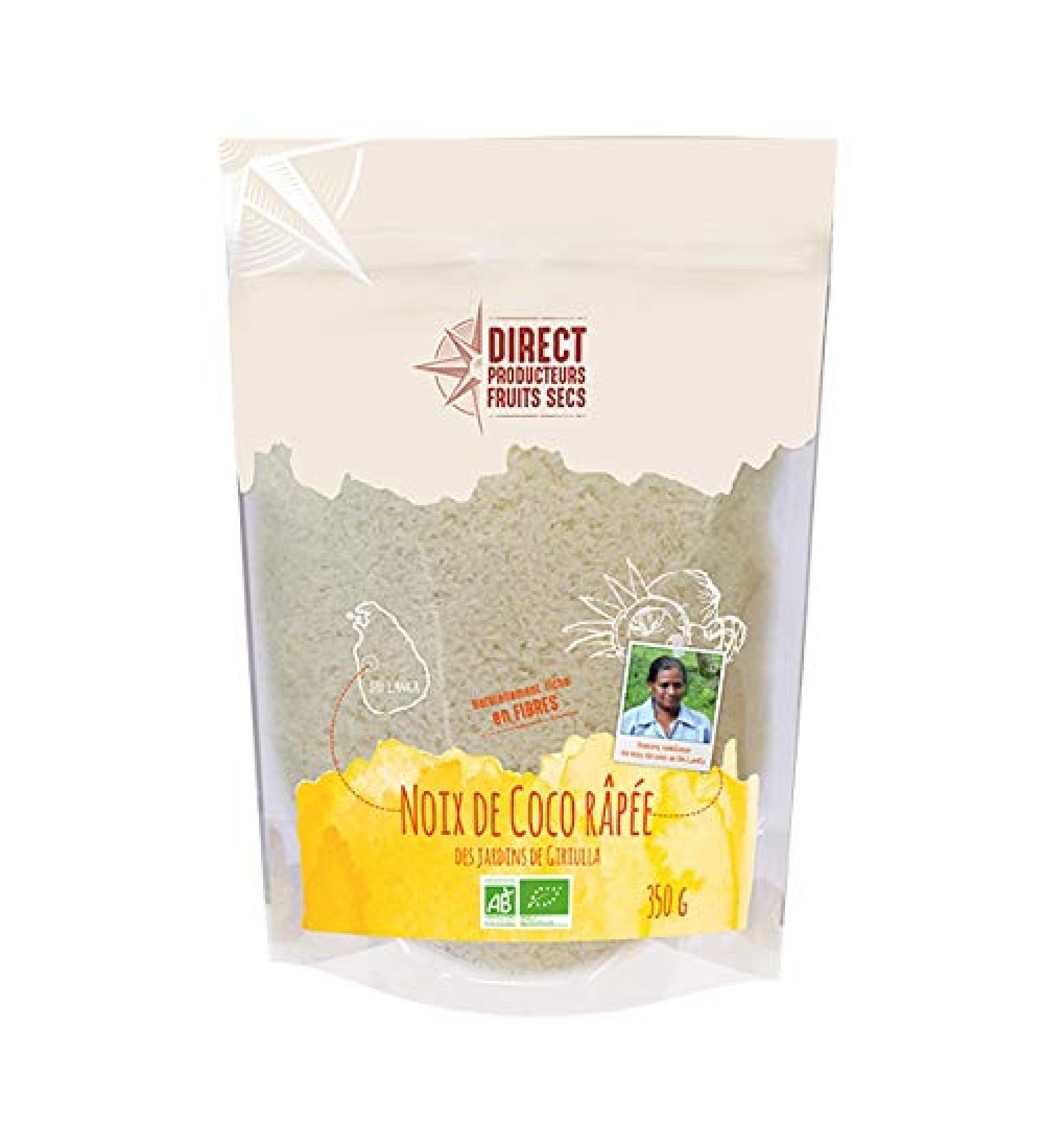 Nugget - Organic Grated Coconut From Sri Lanka 350Gr - Sold per unit - Buy Online on GoSupps.com
