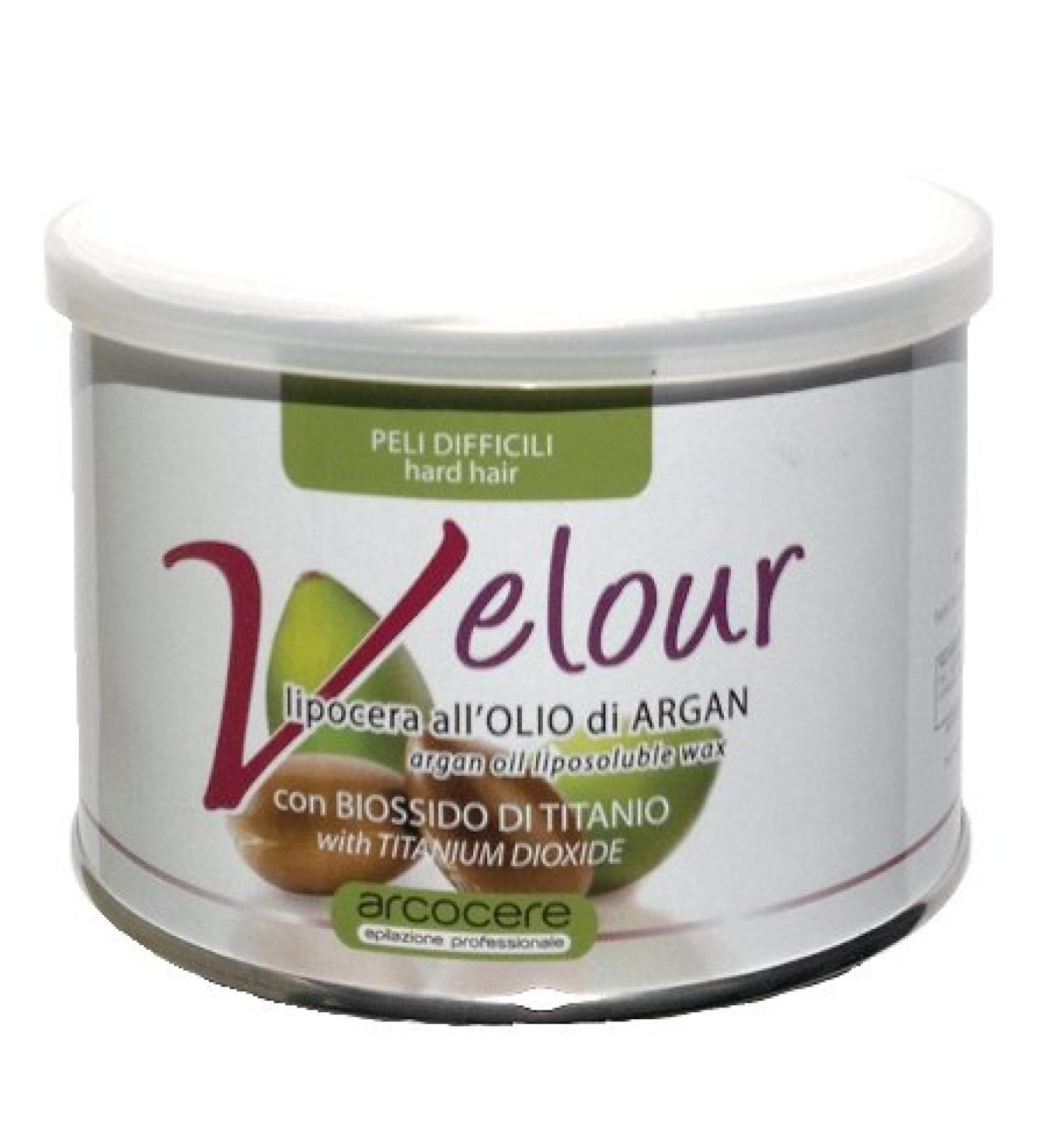 Warm wax Velour Argan oil arcocere can 400ml