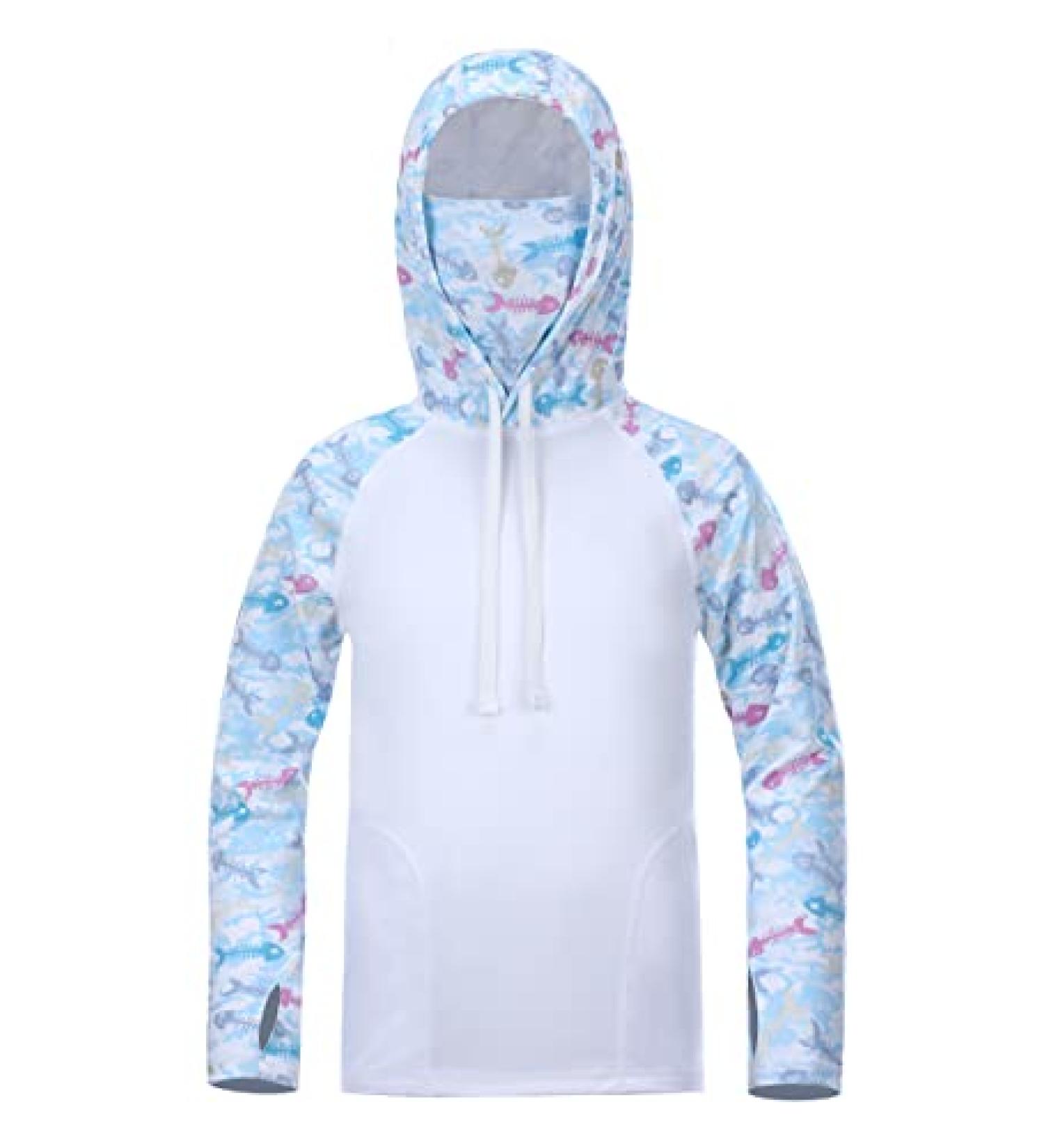 Roadbox Kids Sun Shirt UPF50+ Long Sleeve Hoodie - Light Blue X-Large - Buy Online on GoSupps.com