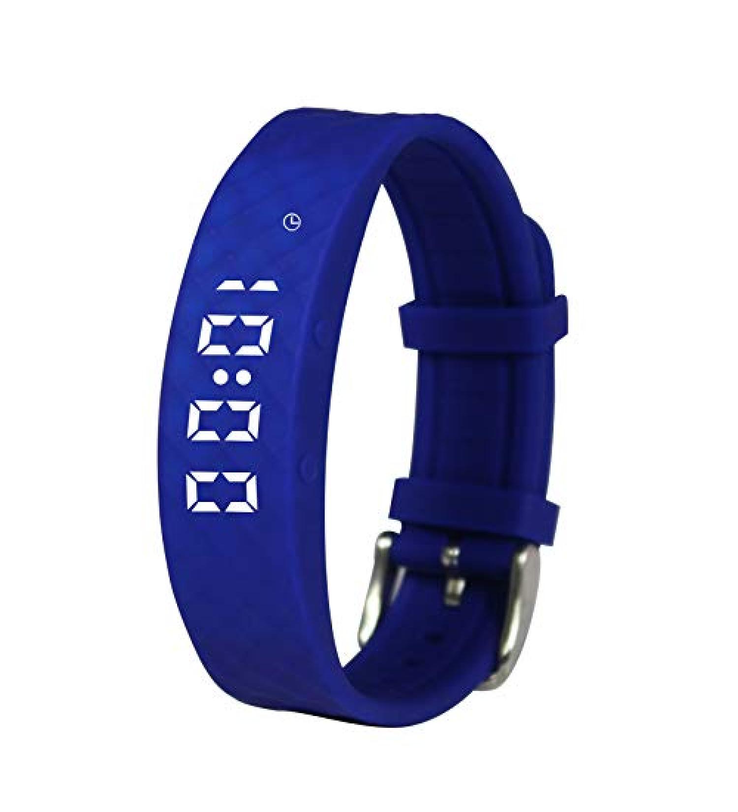 Pivotell Vibratime Vibrating Pill Reminder Alarm Watch - 12 Daily Alarms, Blue - Buy Online on GoSupps.com