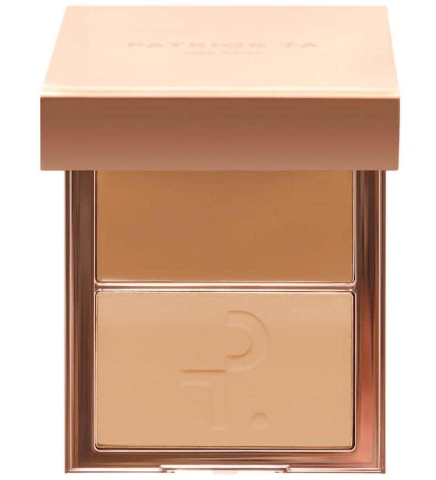 PATRICK TA Major Skin Cr me Foundation and Finishing Powder Duo - Light Medium 2  0.73 Ounce (Pack of 1)  150382-BNTPQWS
