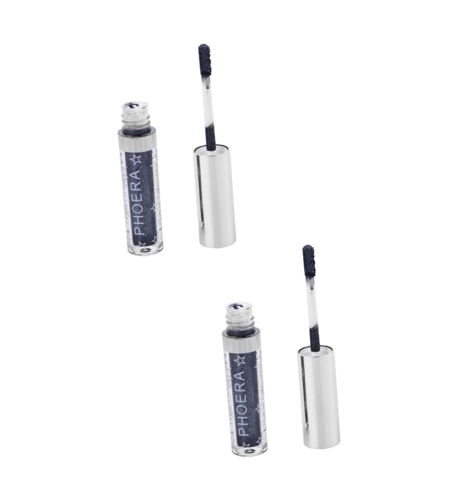 TOVINANNA 2pcs Liquid Eyeshadow Sparkling Eyeliner Shining Eyeshadow Glow Liquid Eye Shadows Shiny Pearlescent - Buy Online on GoSupps.com