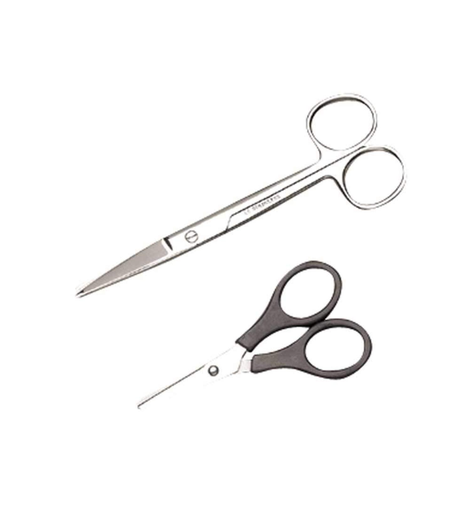 Holthaus Medical bandage scissors bandage plaster scissors rescue scissors straight stainless steel 9 cm 9.3 cm