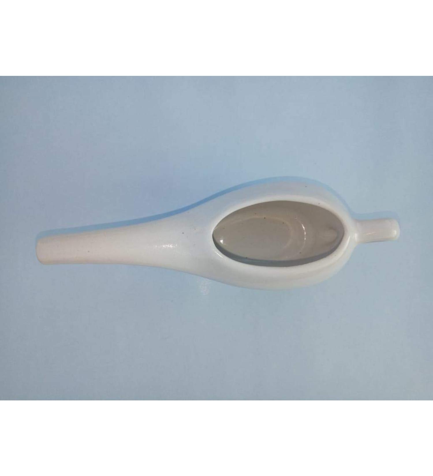 WHOLELIFEOBJECTS Leak Proof Durable Porcelain Ceramic Neti Pot Hold 200 Ml Water Comfortable Grip | Microwave and Dishwasher Safe eco Friendly Natural Treatment for Sinus and Congestion
