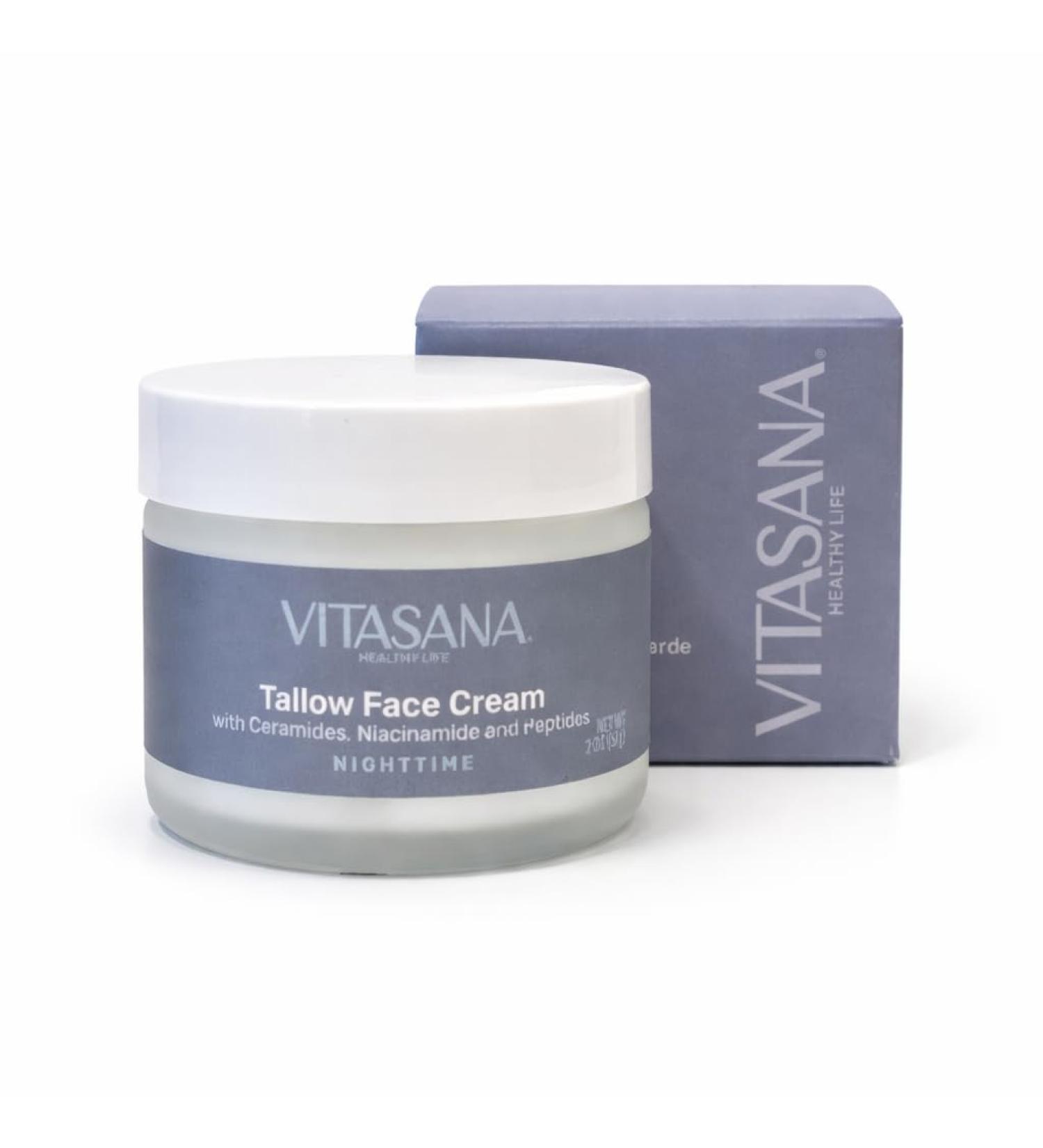 Vitasana Rejuvenate& Restore Overnight Tallow Night Cream - 2 oz (57g) - Buy Online on GoSupps.com