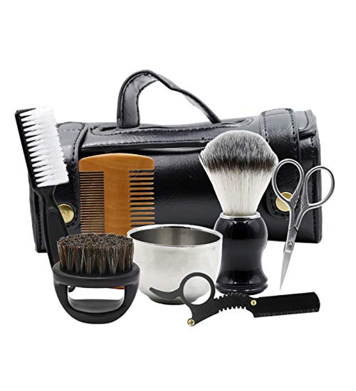 Griwiuiowe Men's Fashion Shaping Tool & Mustache Comb - Perfect Lines Grooming Kit - Buy Online on GoSupps.com