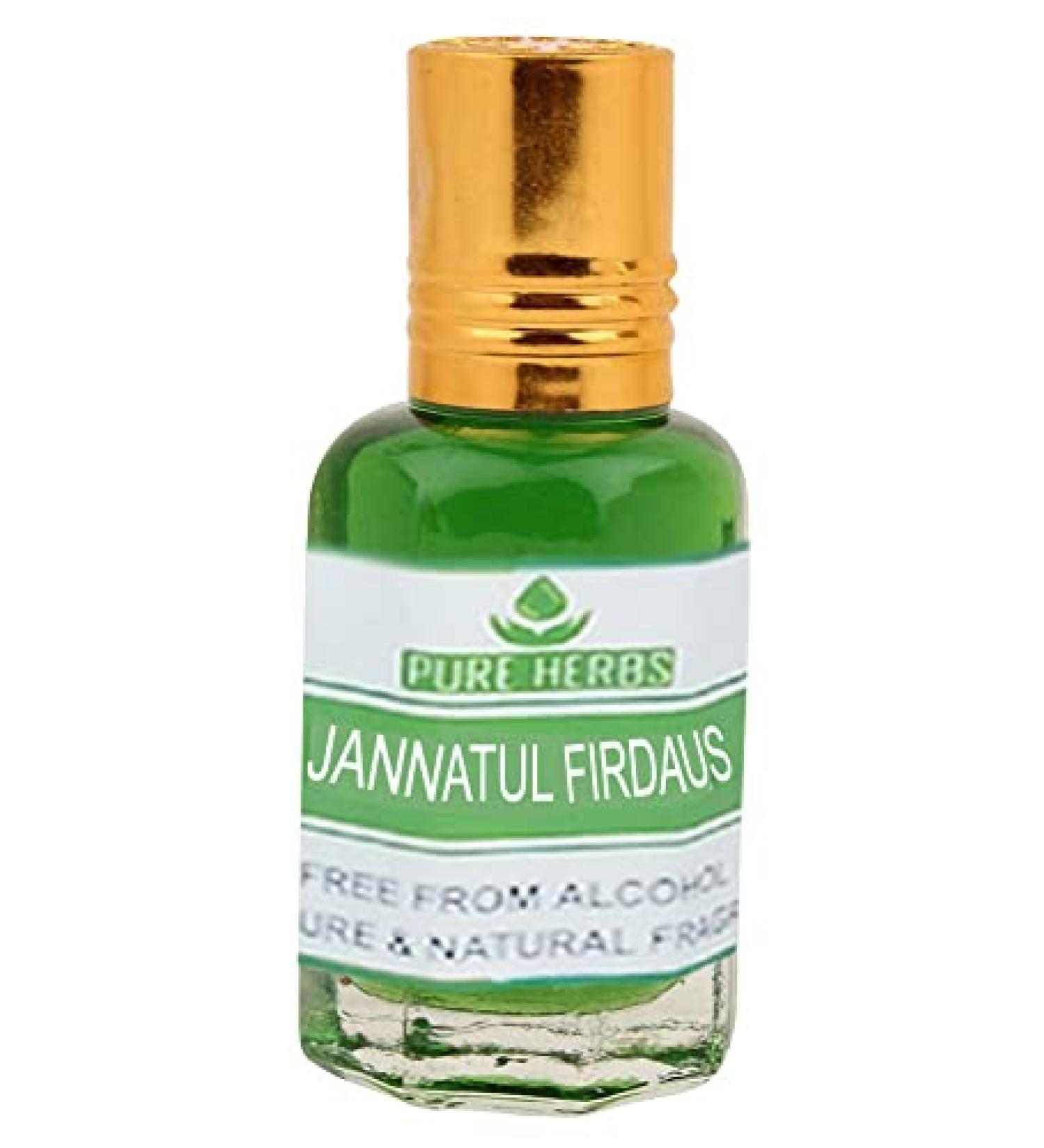 Pure Herbs Jannatul Firdaus Attar 10ml - Alcohol-Free Unisex Perfume for Daily & Special Occasions - Buy Online on GoSupps.com