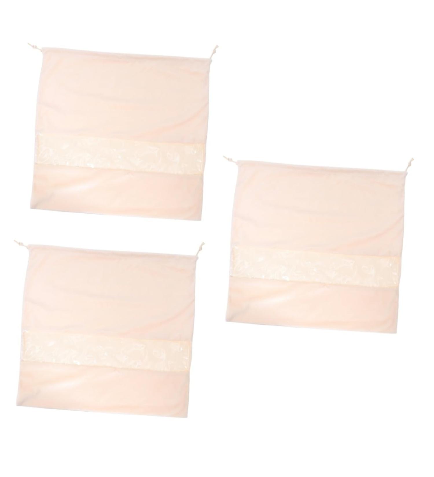 Baluue 3 Pcs Hair Dryer Storage Bag Portable Hair Dryer Travel Blow Dryer Shoe Drawstring Bag Suede - Buy Online on GoSupps.com