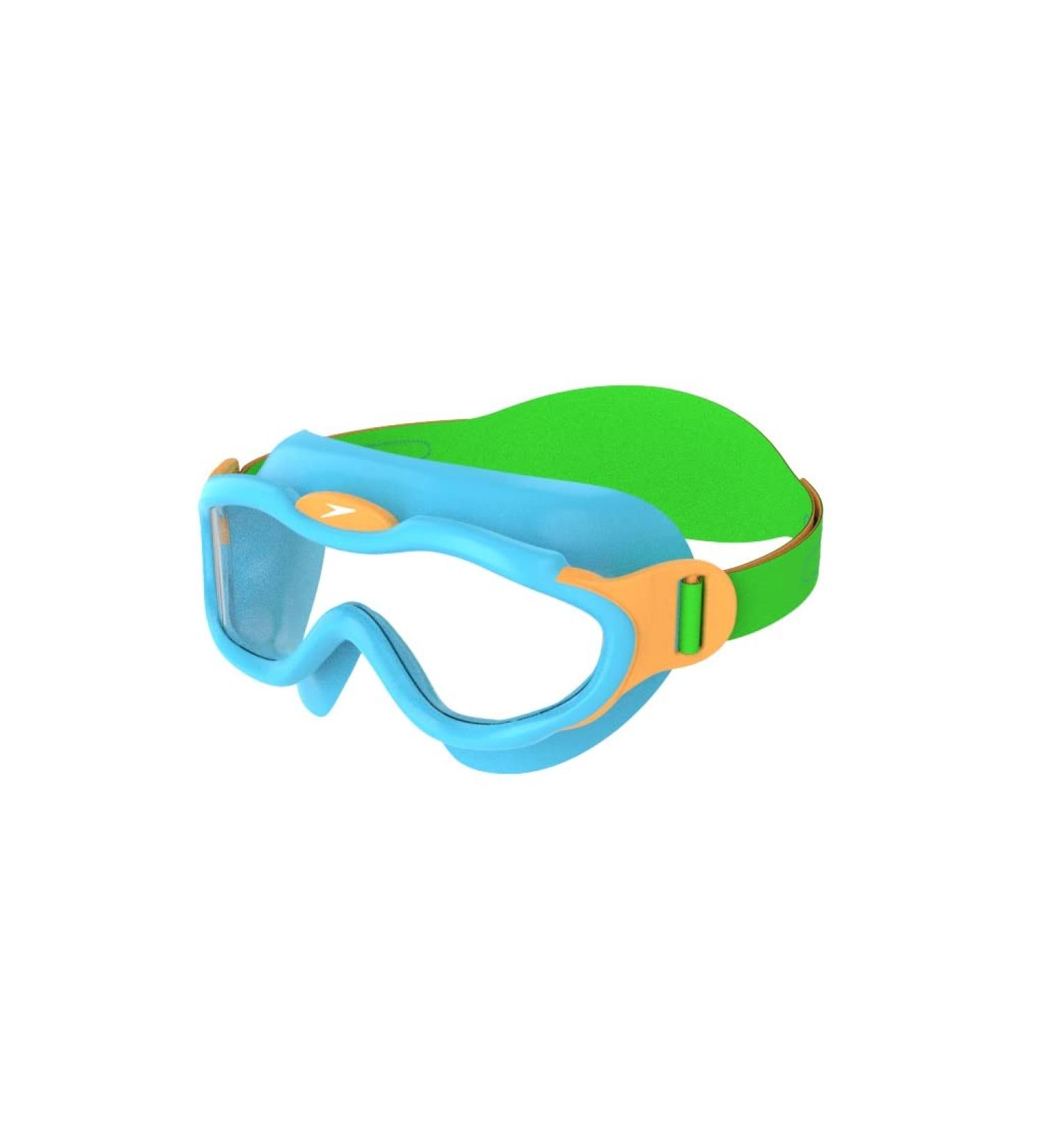 Buy Speedo Unisex Kids Biofuse Infant Swim Mask - One Size Blue | International Shipping Available - Buy Online on GoSupps.com