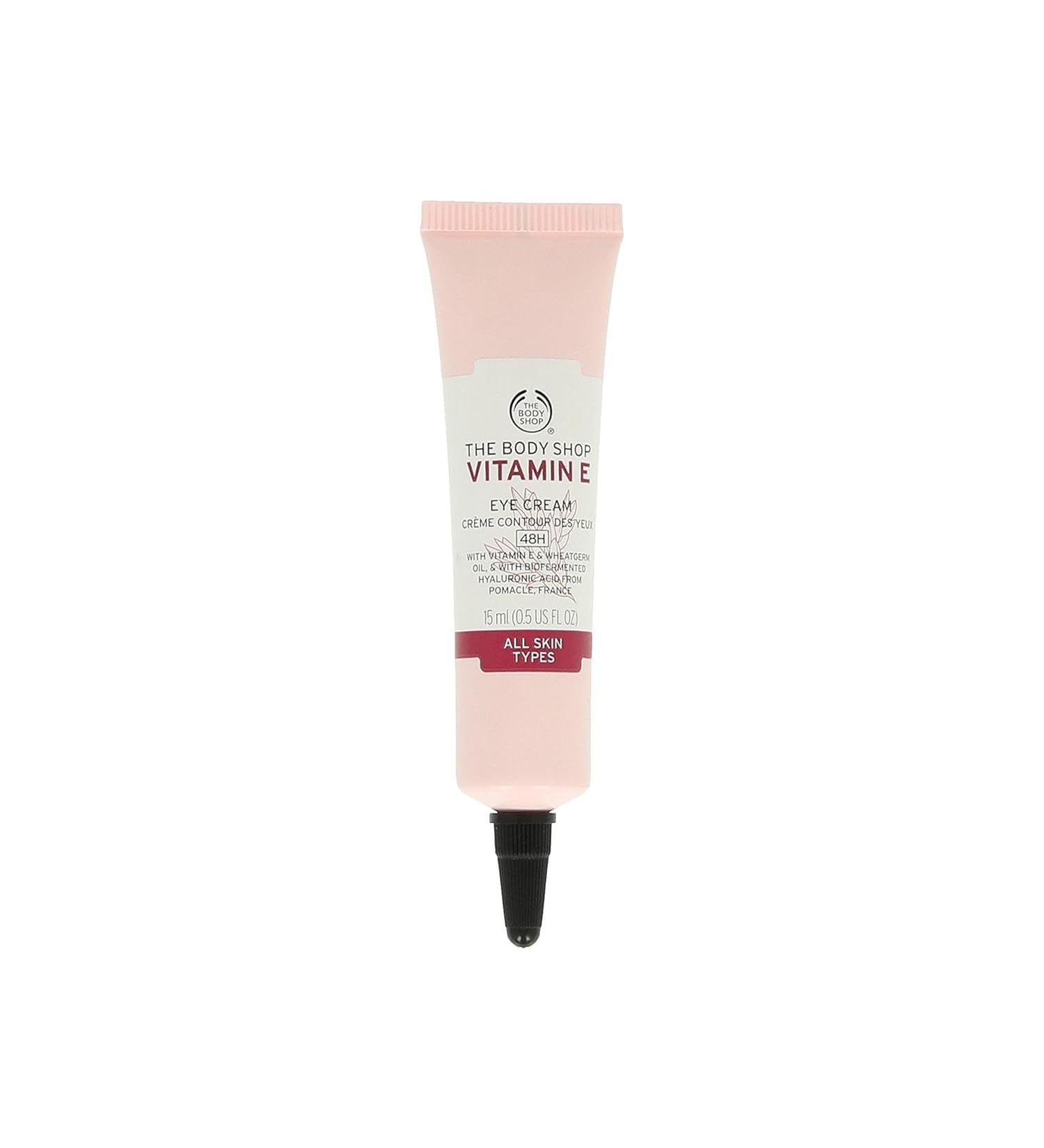 Buy The Body Shop Unisex Eye Cream Vitamin E 15 ml - Hydrating & Nourishing | International Shipping - Buy Online on GoSupps.com