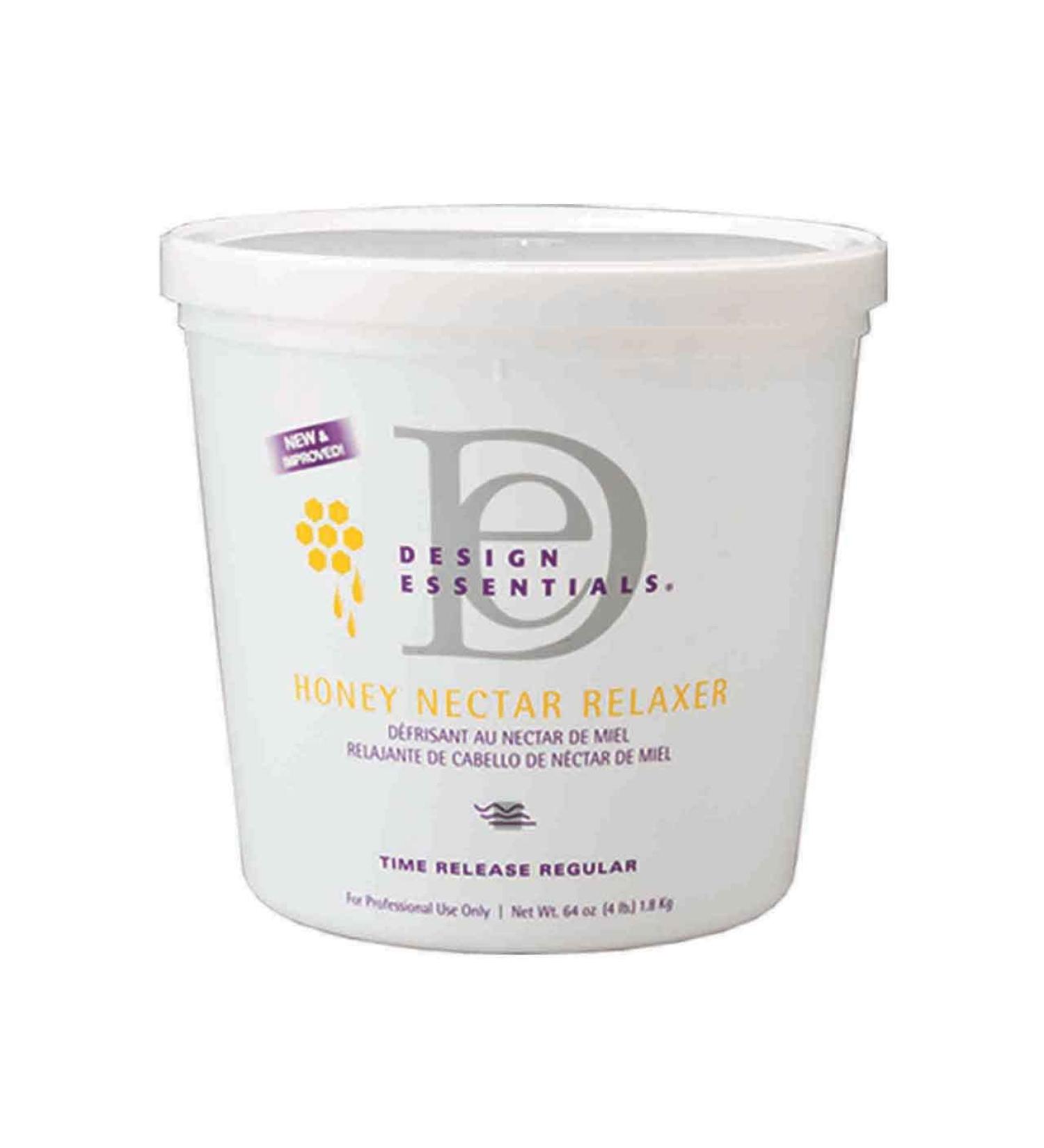 Design Essentials Honey Nectar Time Release Regular Relaxer 4 lbs