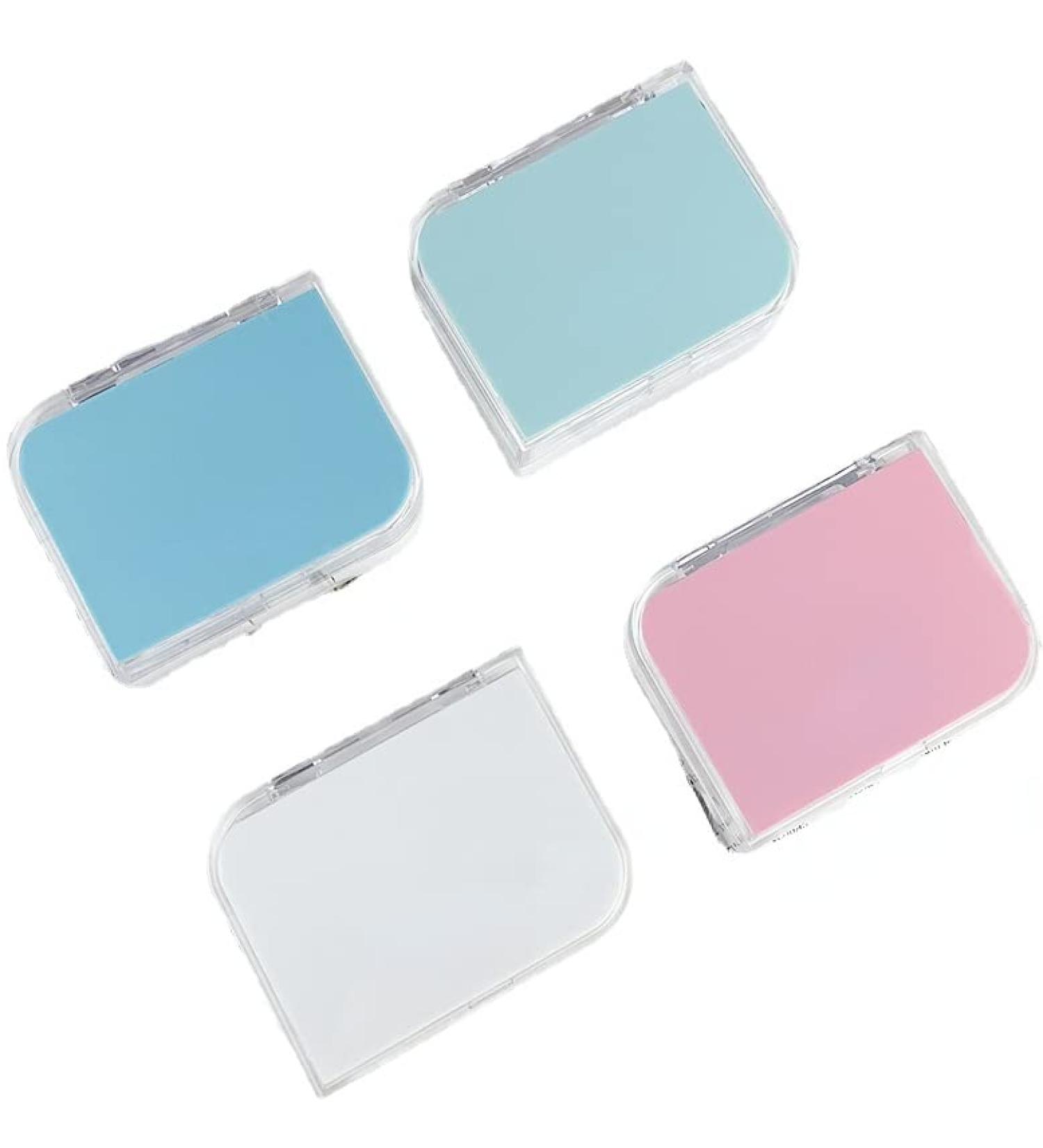 Buy Miedeon Travel Contact Lens Container Set - 4 Portable Multicolored Etuis for Easy Lens Storage - Buy Online on GoSupps.com