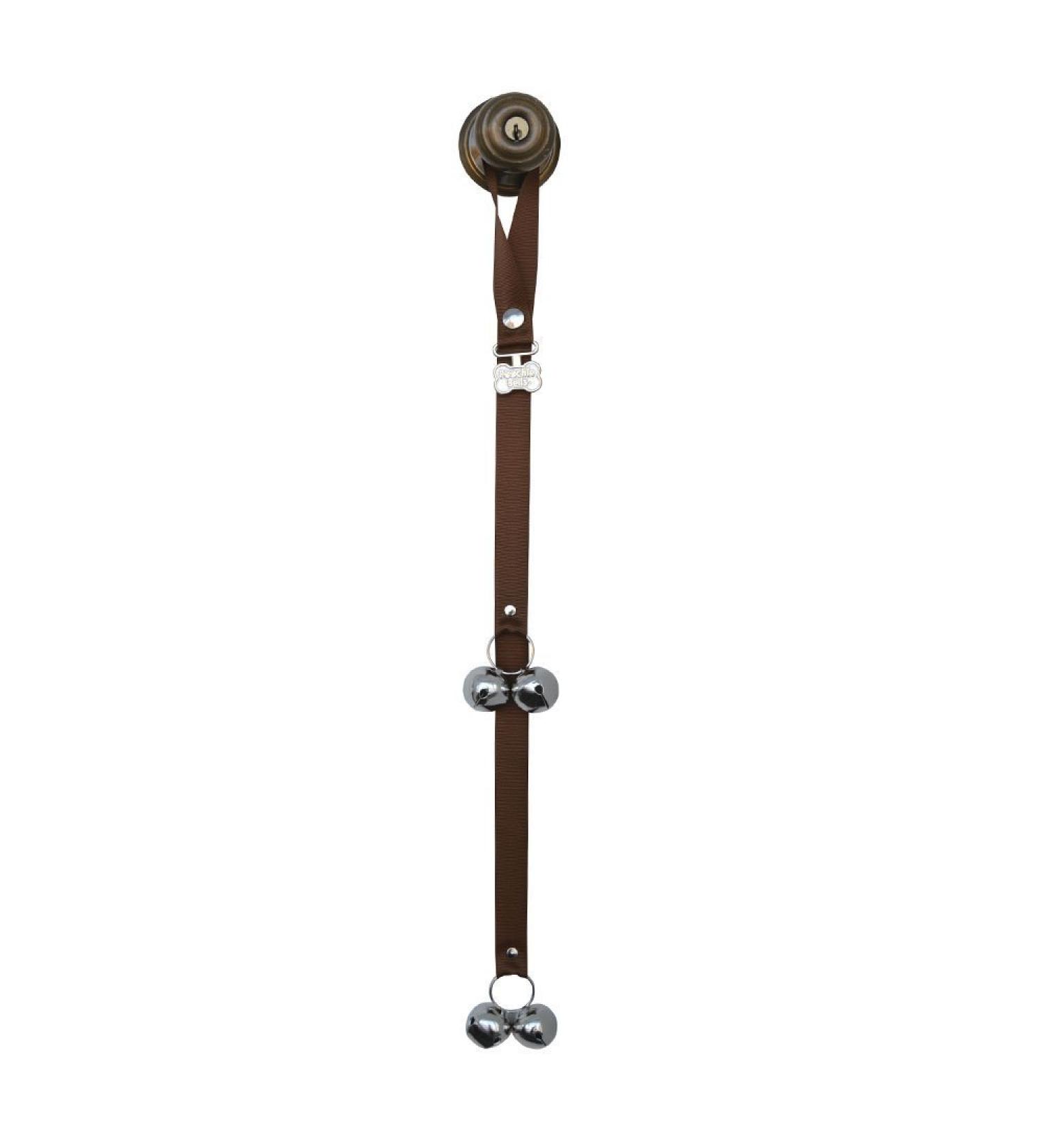 Poochie Bells Brown Dog Walking Training Dog Doorbell House Training Brown