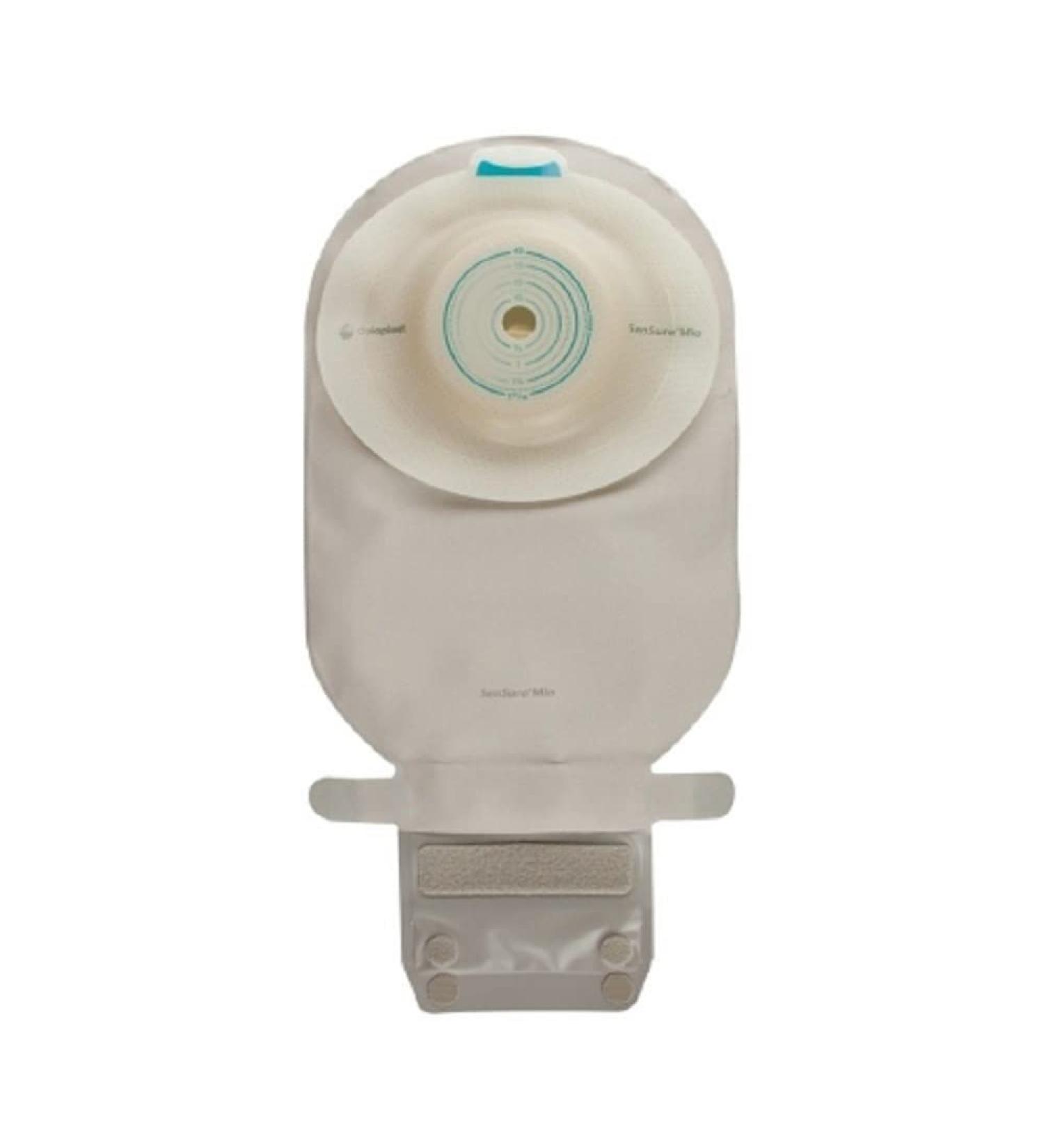 SenSura Mio Convex Filtered Ostomy Pouch One-Piece System 11 Inch Length Maxi 3/8 to 7/8 Inch Stoma Drainable Convex Light Trim to Fit 16737 - Box of 10