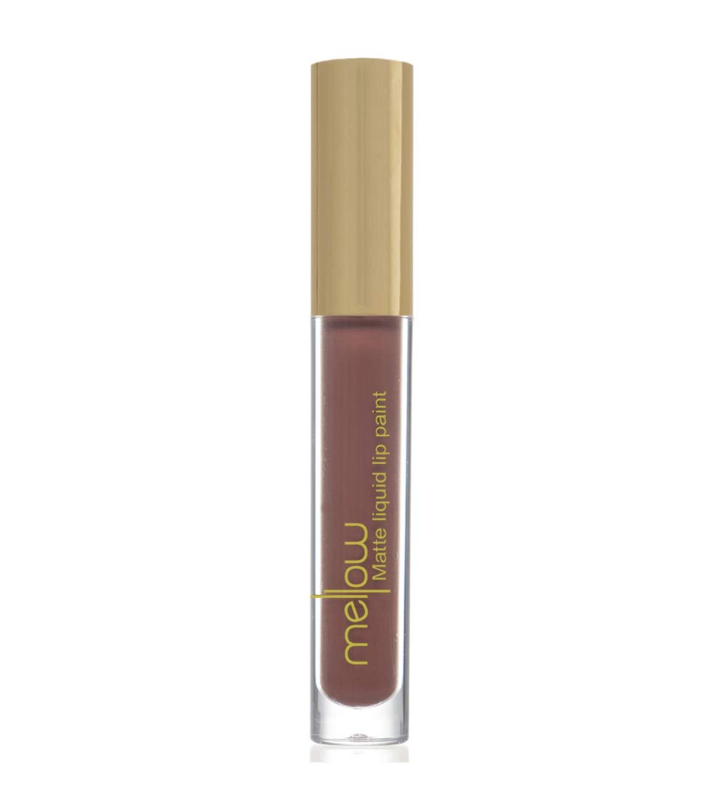 Mellow Liquid Matte Lip Paint Shanghai - Highly Pigmented & Smudge Proof Vegan Lip Color - Buy Online on GoSupps.com