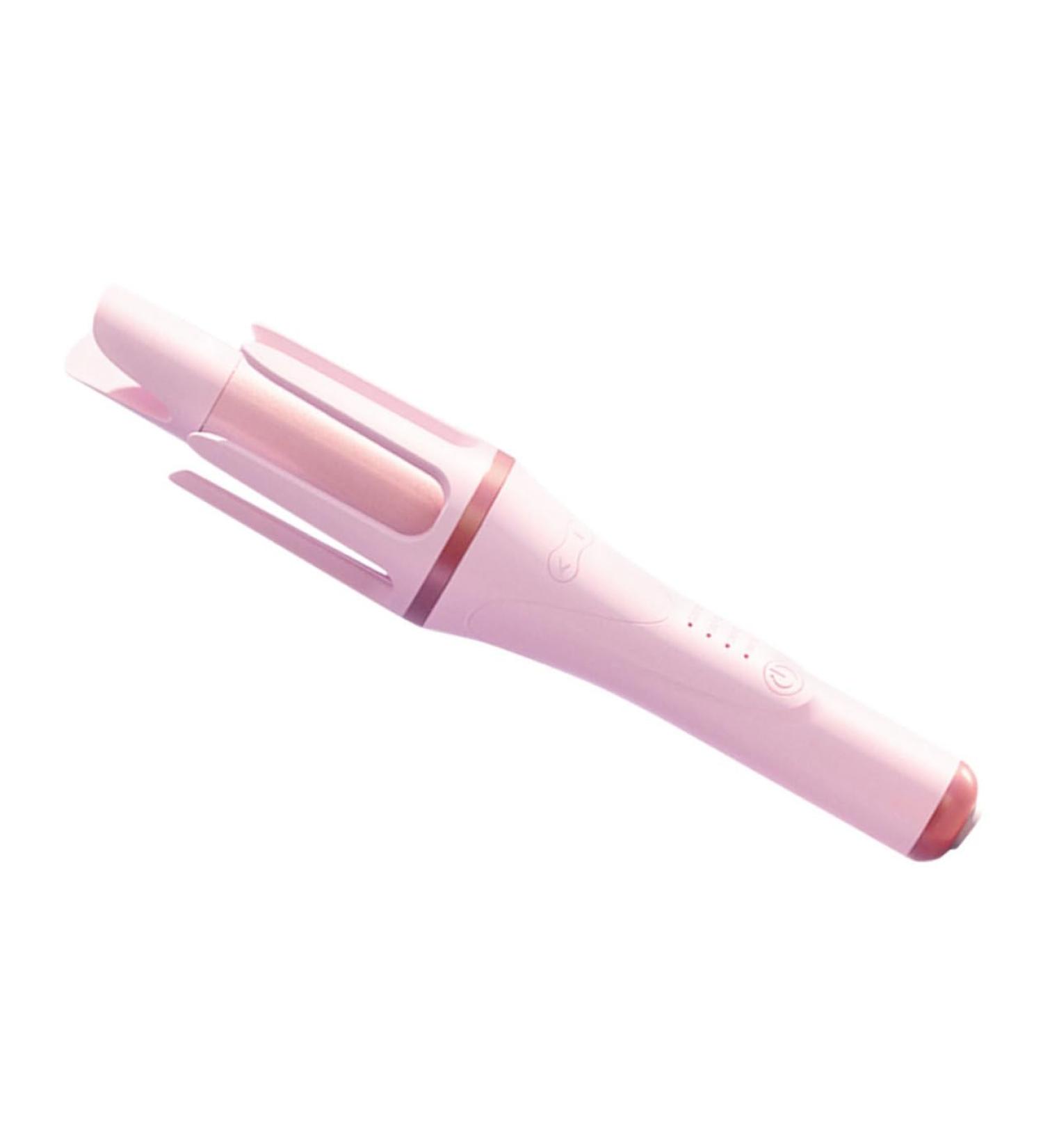 Beavorty Fully Automatic Hair Curling Iron Hair Curler Hair Rollers Nylon Pink 32.50X5.50X5.50CM Pink - Buy Online on GoSupps.com