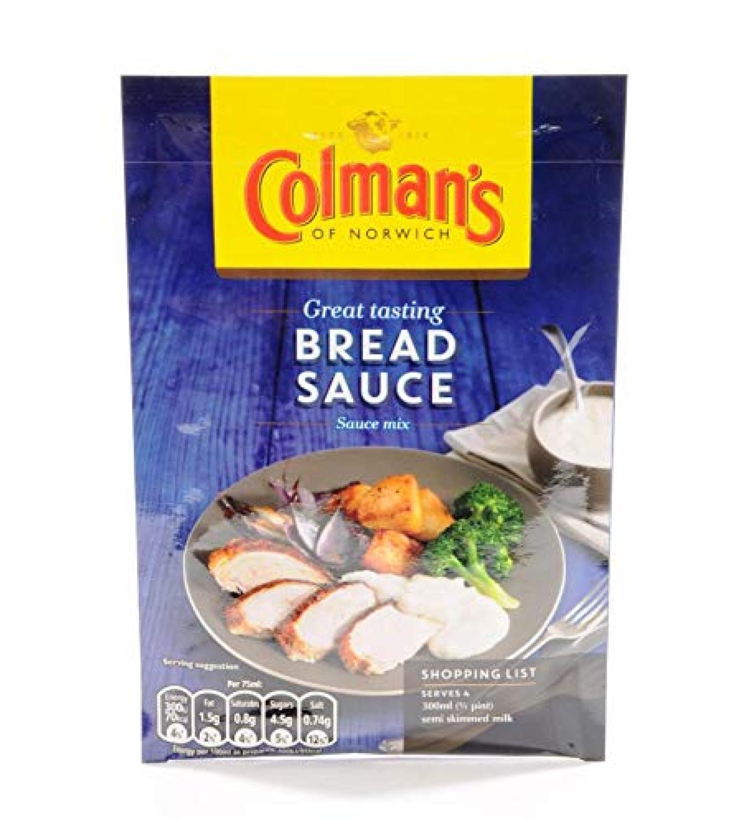 Colman's Colmans 3 bags of sauces pour over sauce and bread 40 g