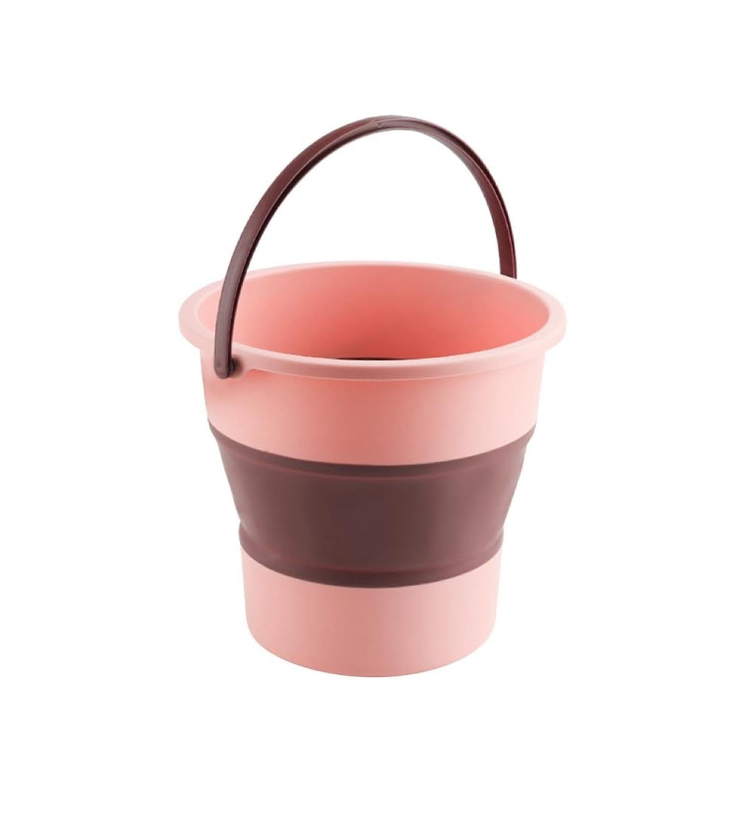Tovmekdjn Bucket Plastic Bucket Telescopic Portable Foot Bucket Foldable Portable Car Wash Bucket Easy to Use -C - Buy Online on GoSupps.com