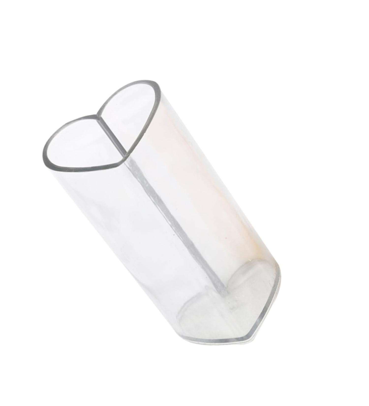 LALAFINA 1pc Candle Molds Bath Molds Heart Cake Heart Soap Creative Shape Mold Candlestick Heart-shaped As Shown 7.2*7.2cm - Buy Online on GoSupps.com