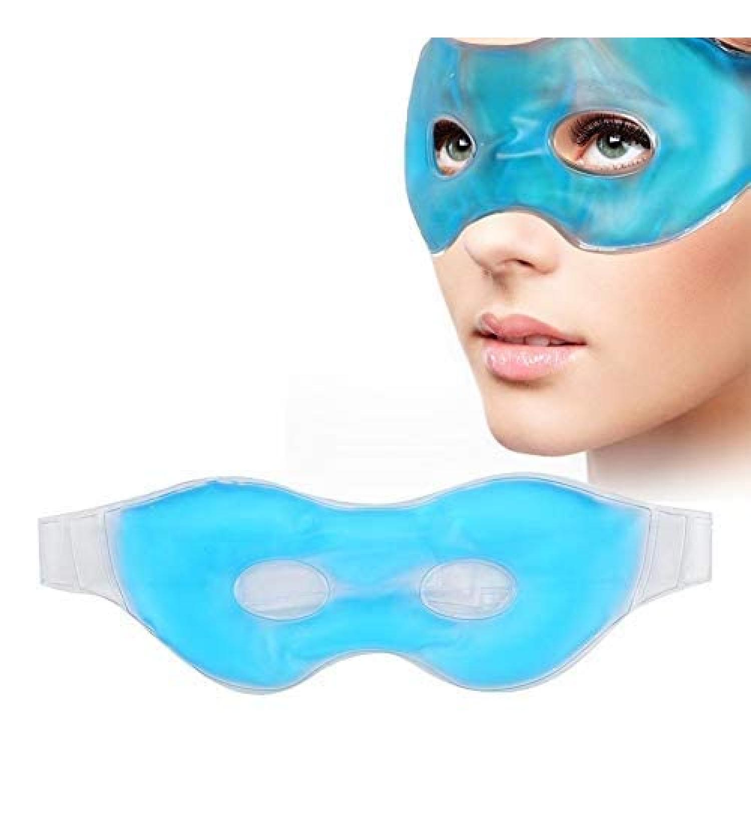 Reusable Anti-Fatigue Cooling Eye Mask | Hot & Cold Therapy Sleep Mask for Cooling | UK Made - Buy Online on GoSupps.com