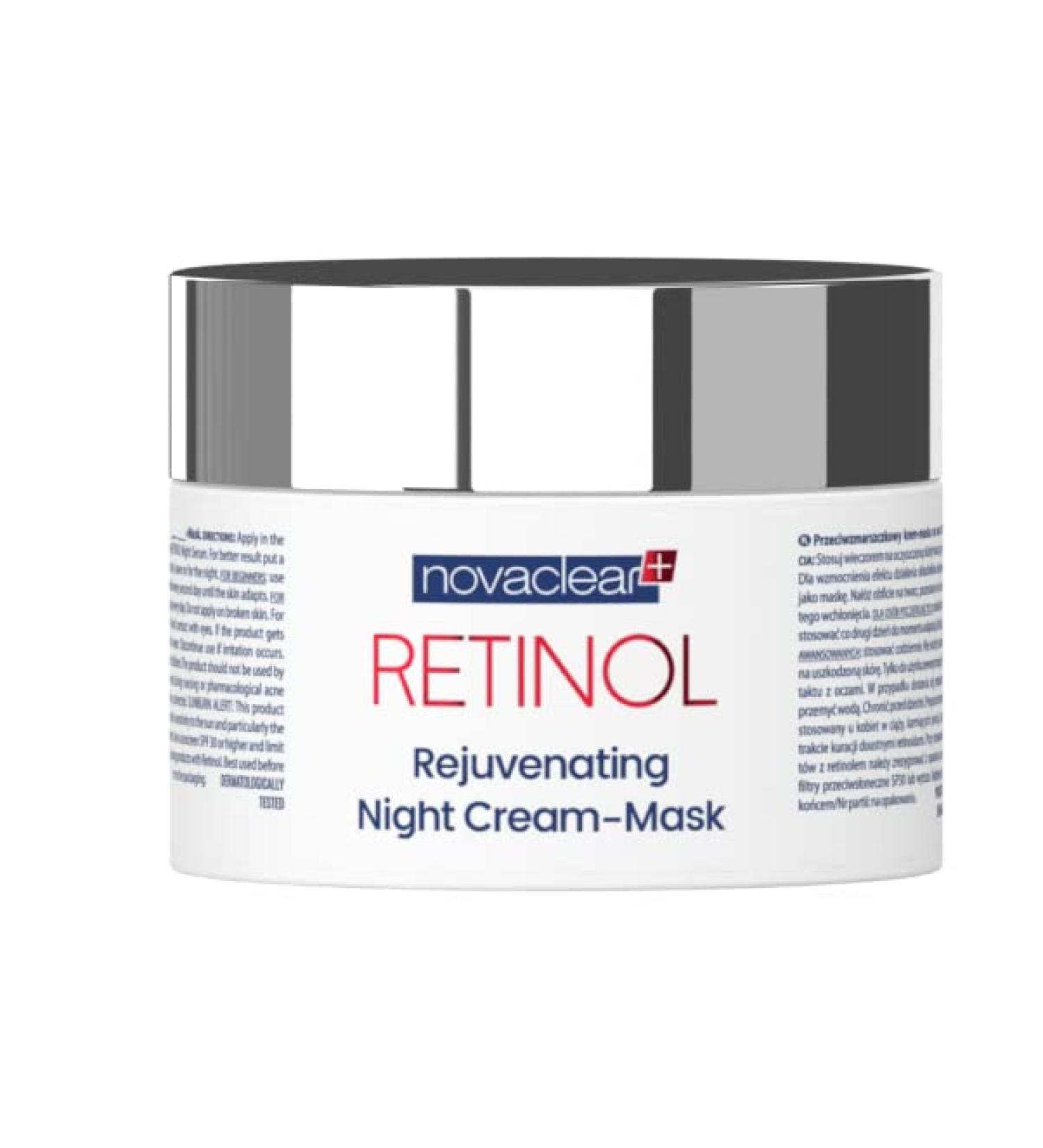 RETINOL Rejuvenating Night Cream-Mask-50ml - Buy Online on GoSupps.com