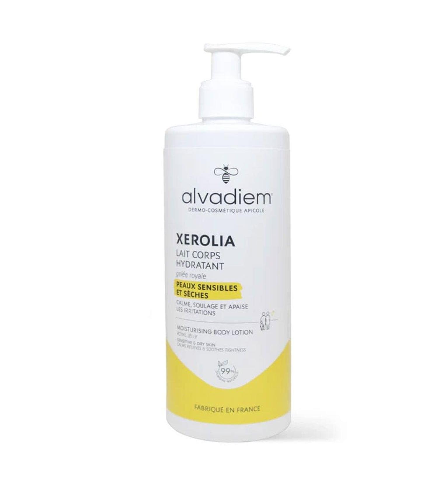 Alvadiem Soin du Corps Lait Nutri-Confort Assouplissant et Nourrissant 400ml