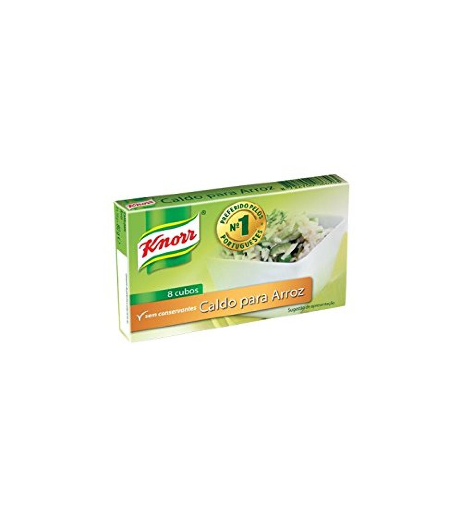 Knorr Rice Bouillon Cubes 8 Pack 80 grams Stock Cubes Rice Seasoning Mix No Preservatives