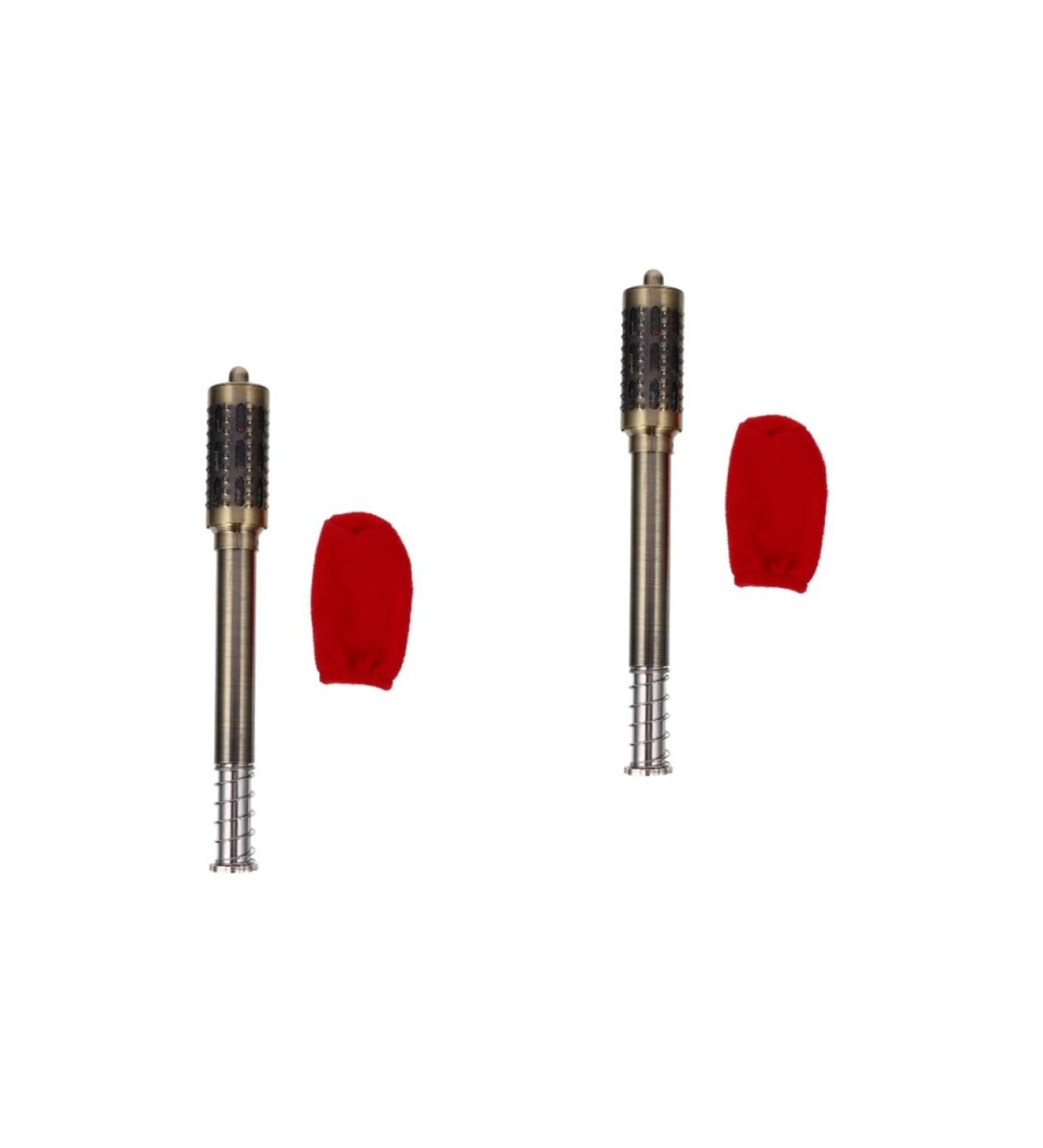 Buy Tovinanna 2 Sets Moxa Stick Burner & Copper Cone Holders for Moxibustion Massage - International Shipping Available - Buy Online on GoSupps.com