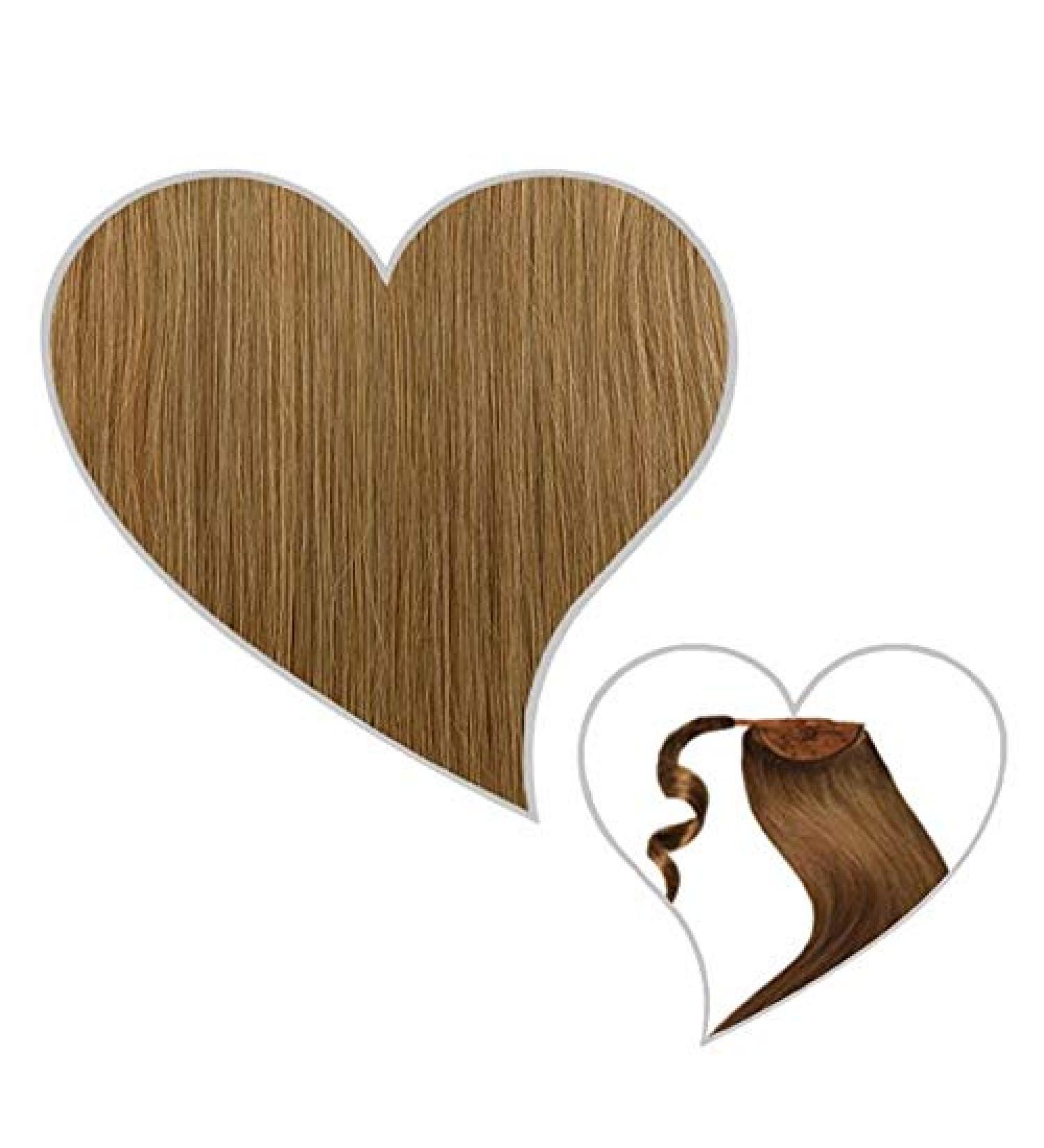 GLOBAL EXTEND Ponytail & Braid Extensions | Real Hair 50 cm Dark Blonde - International Shipping Available - Buy Online on GoSupps.com