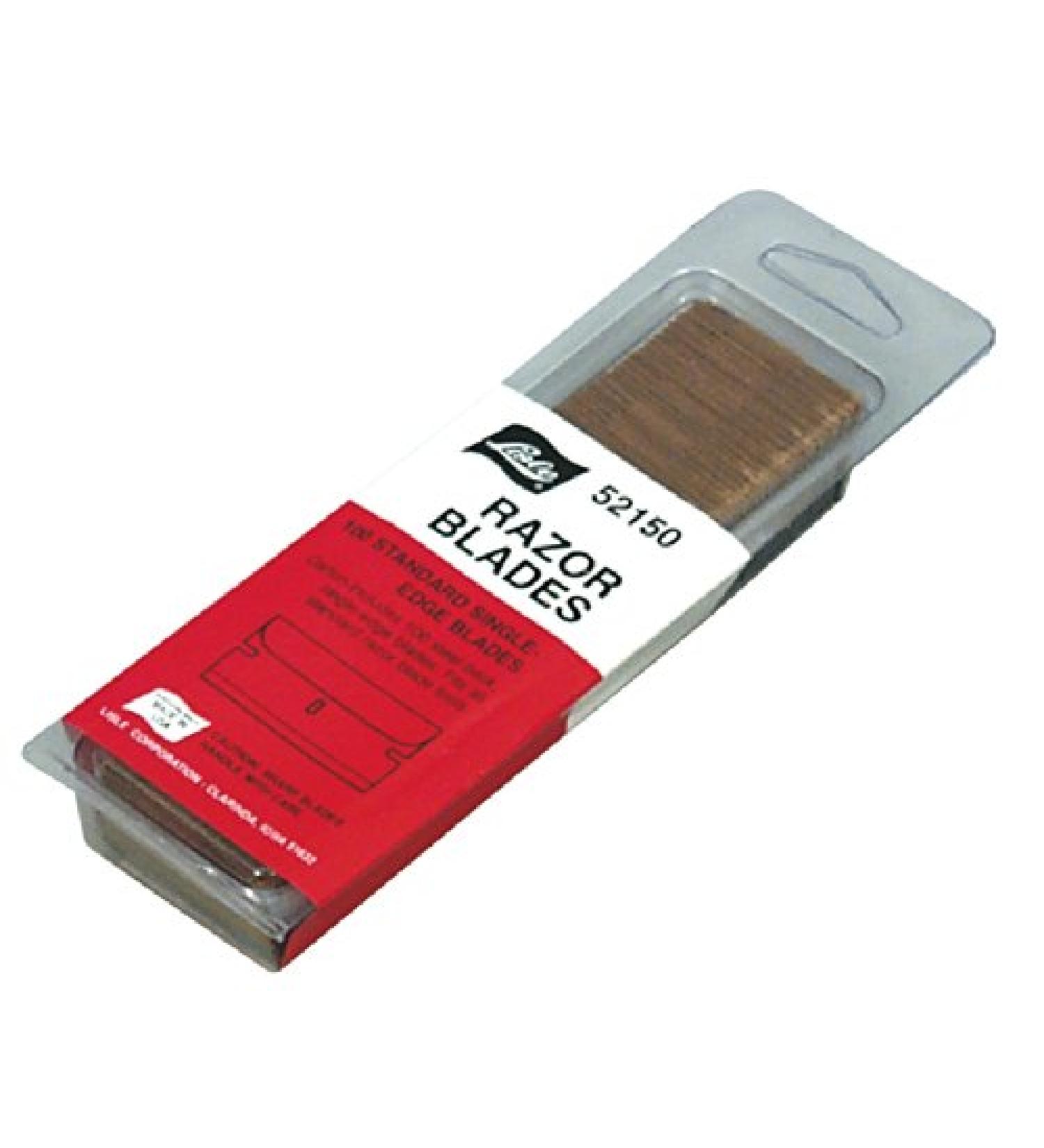 Lisle 52150 Razor Blade - Pack of 100 100 Pack of Razor Blades